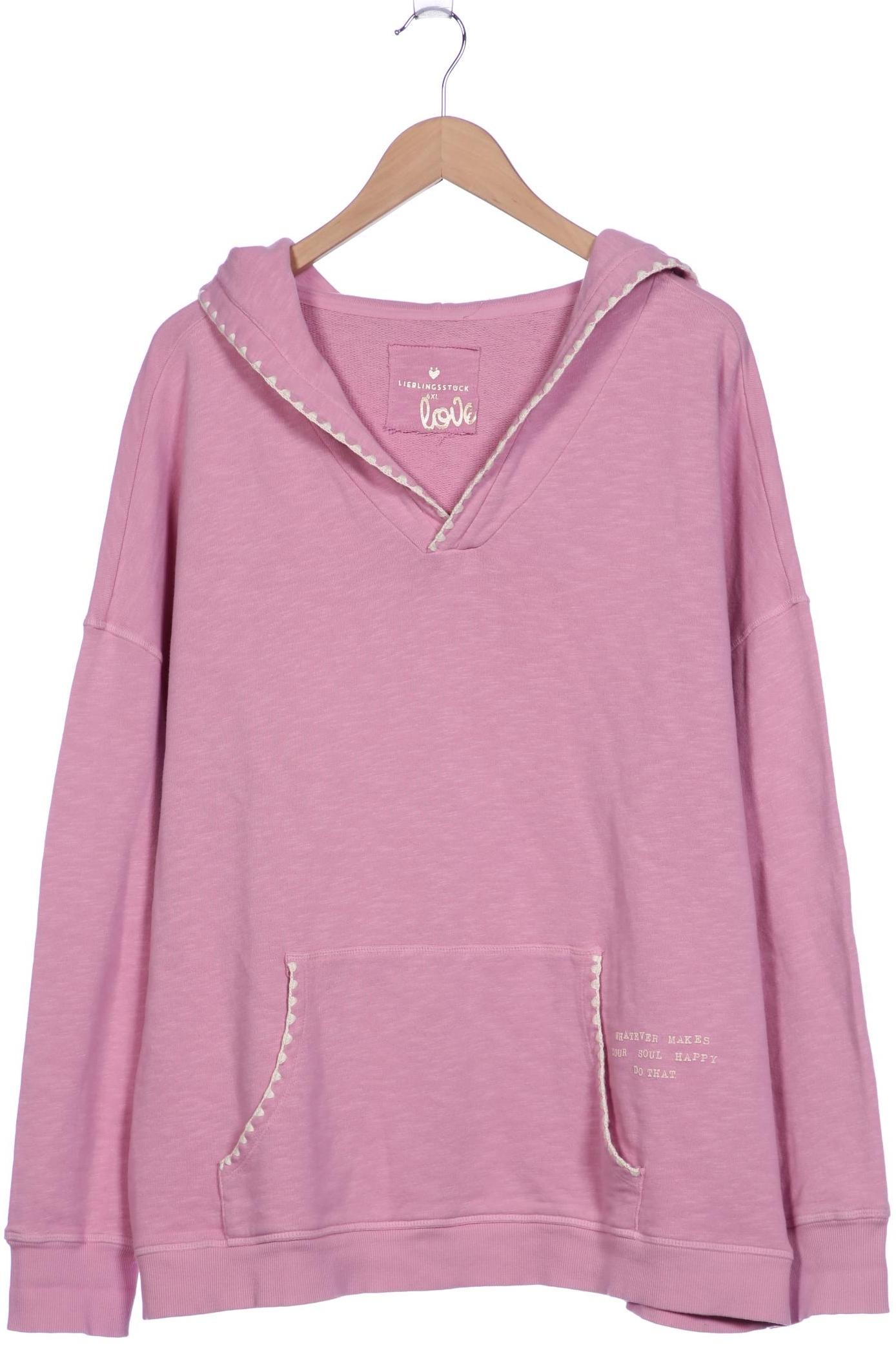 

Lieblingsstück Damen Kapuzenpullover, pink, Gr. 52