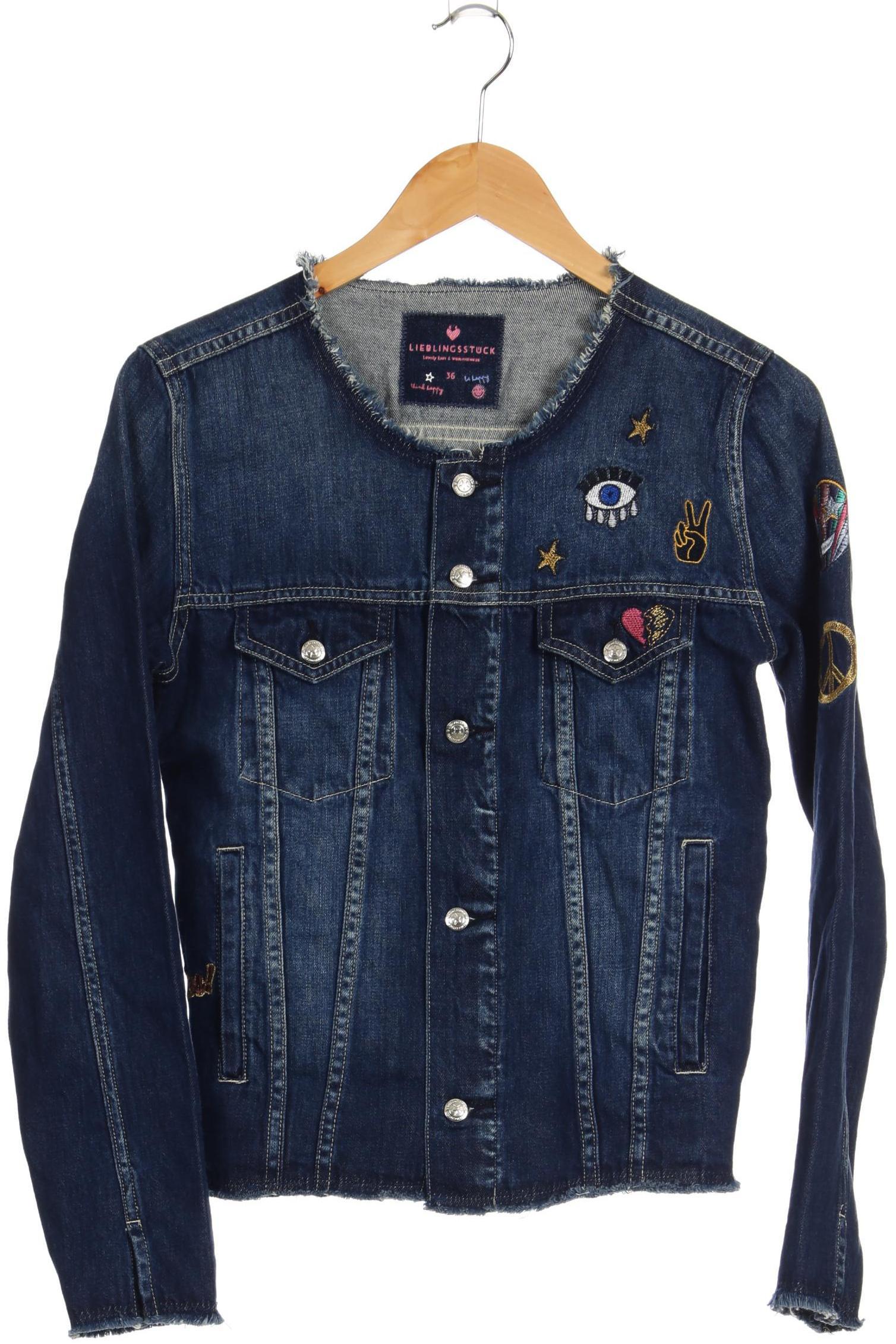 

Lieblingsstück Damen Jacke, blau, Gr. 36