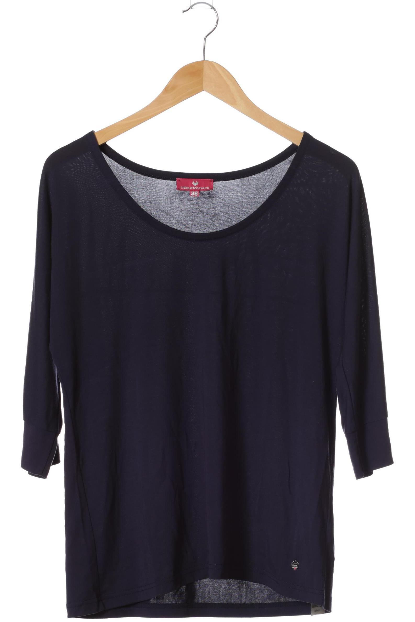 

Lieblingsstück Damen Langarmshirt, blau, Gr. 38