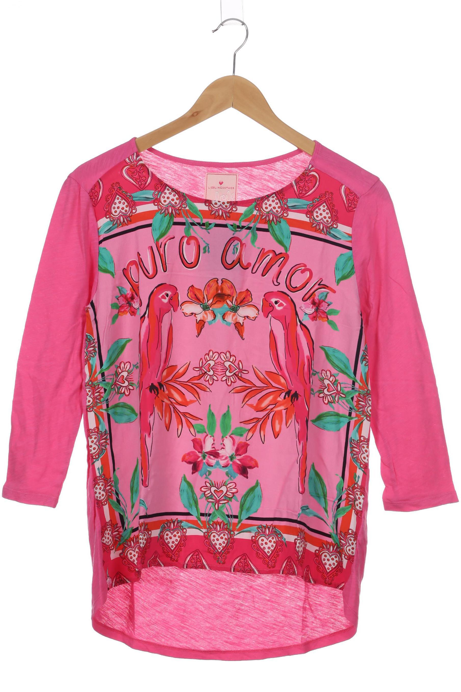 

Lieblingsstück Damen Langarmshirt, pink, Gr. 36