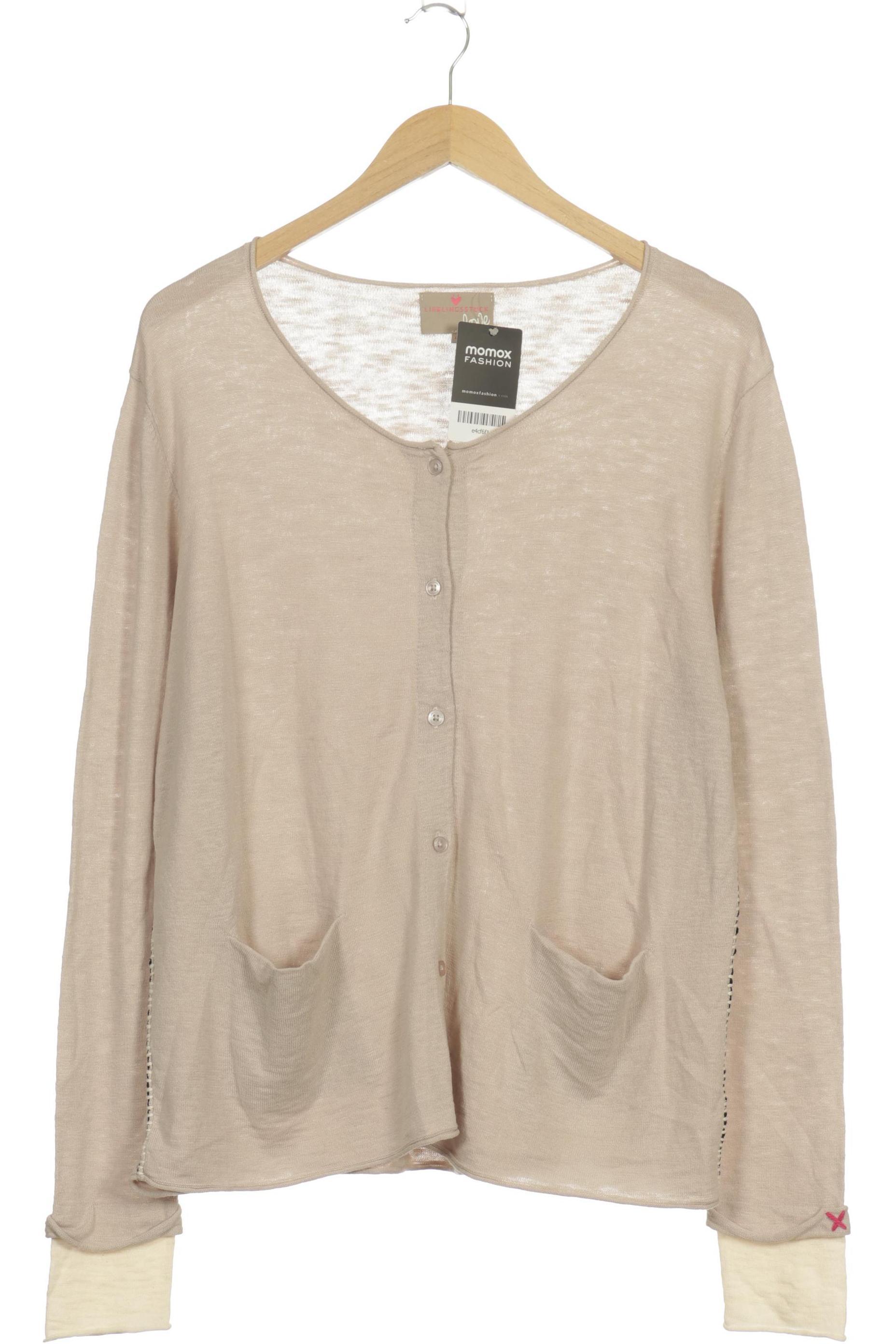 

Lieblingsstück Damen Strickjacke, beige, Gr. 46