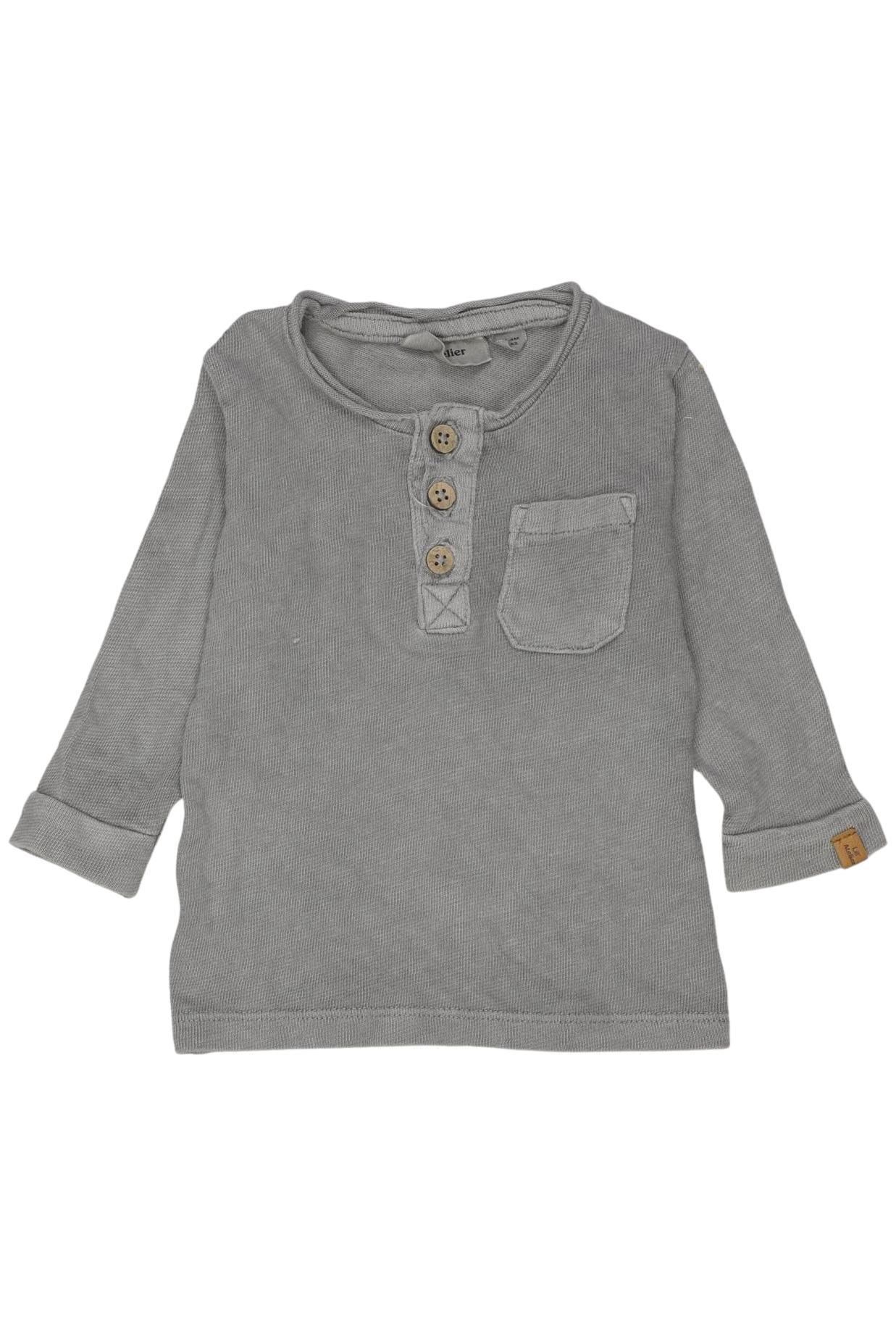 

Lil' Atelier Jungen Langarmshirt, grau, Gr. 62