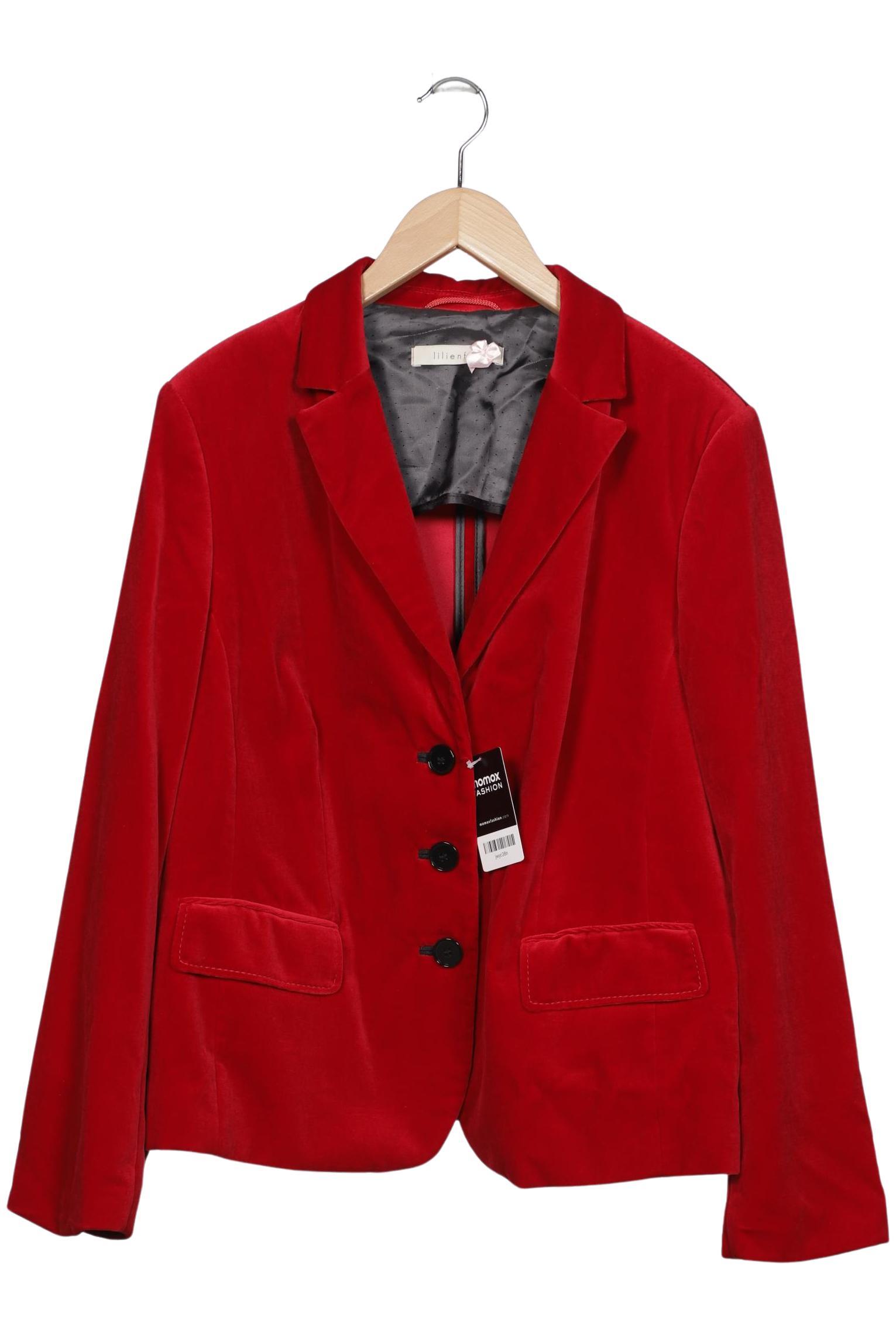 

lilienfels Damen Blazer, bordeaux, Gr. 46