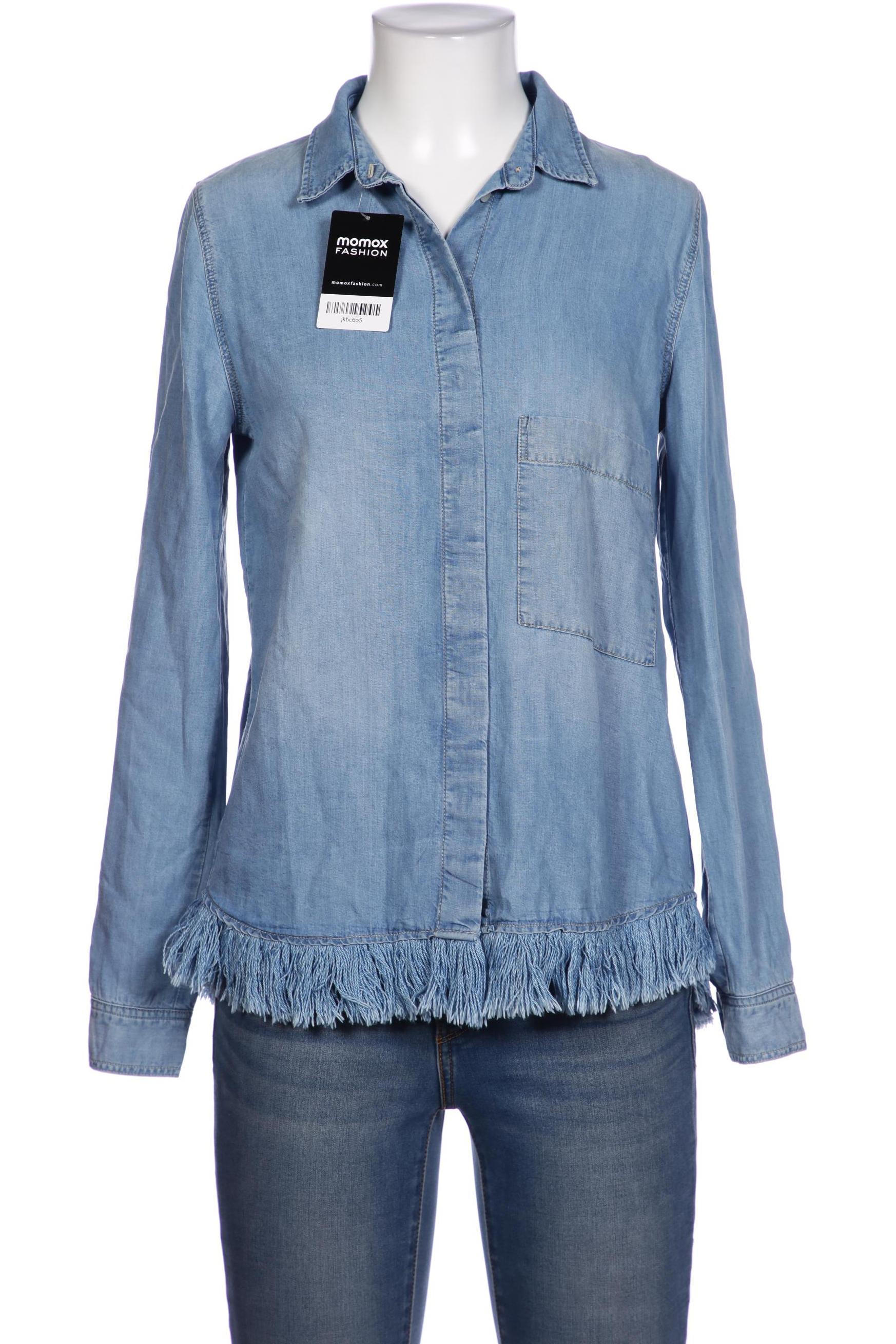 

lilienfels Damen Bluse, hellblau, Gr. 34
