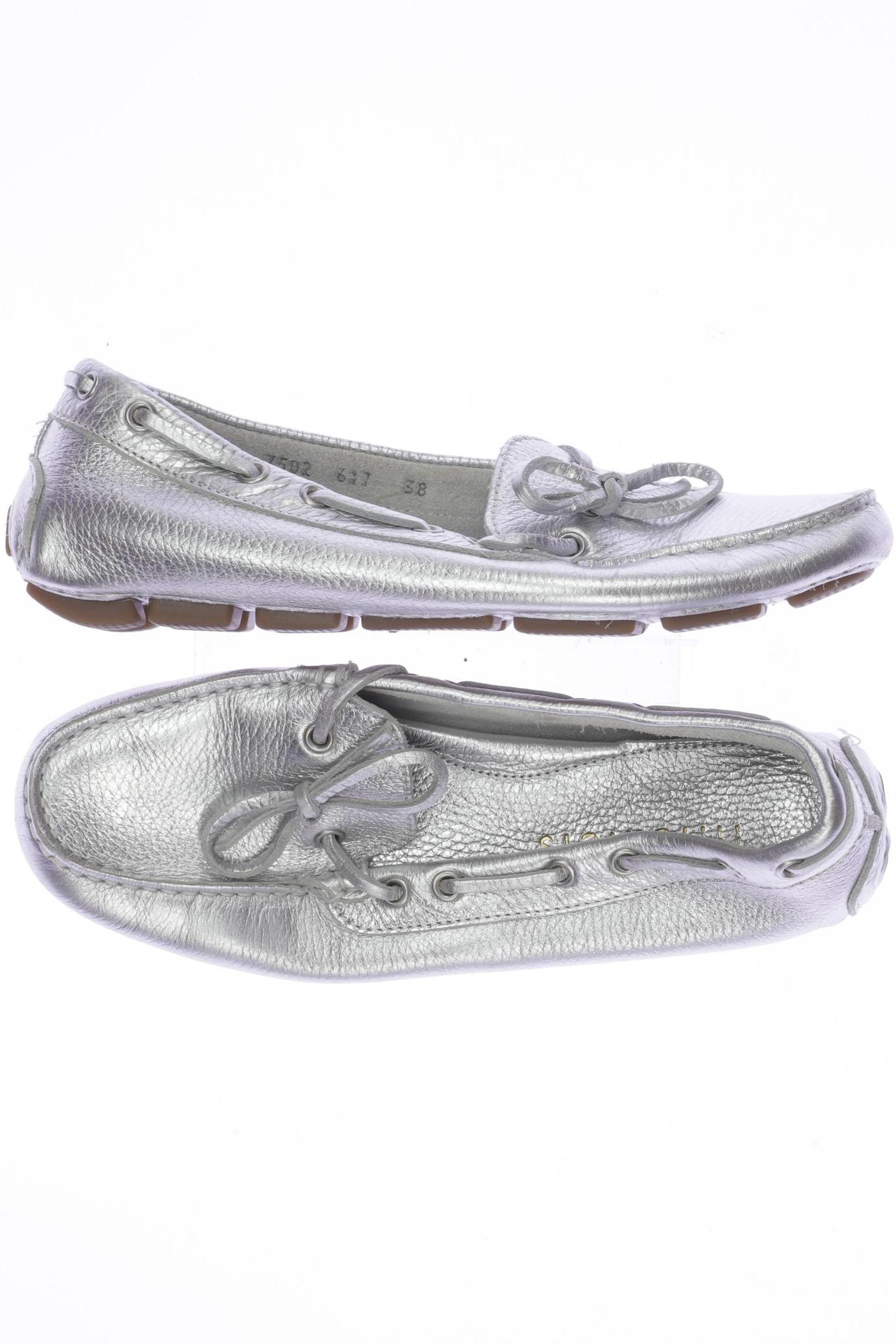 

lilienfels Damen Halbschuh, silber, Gr. 38