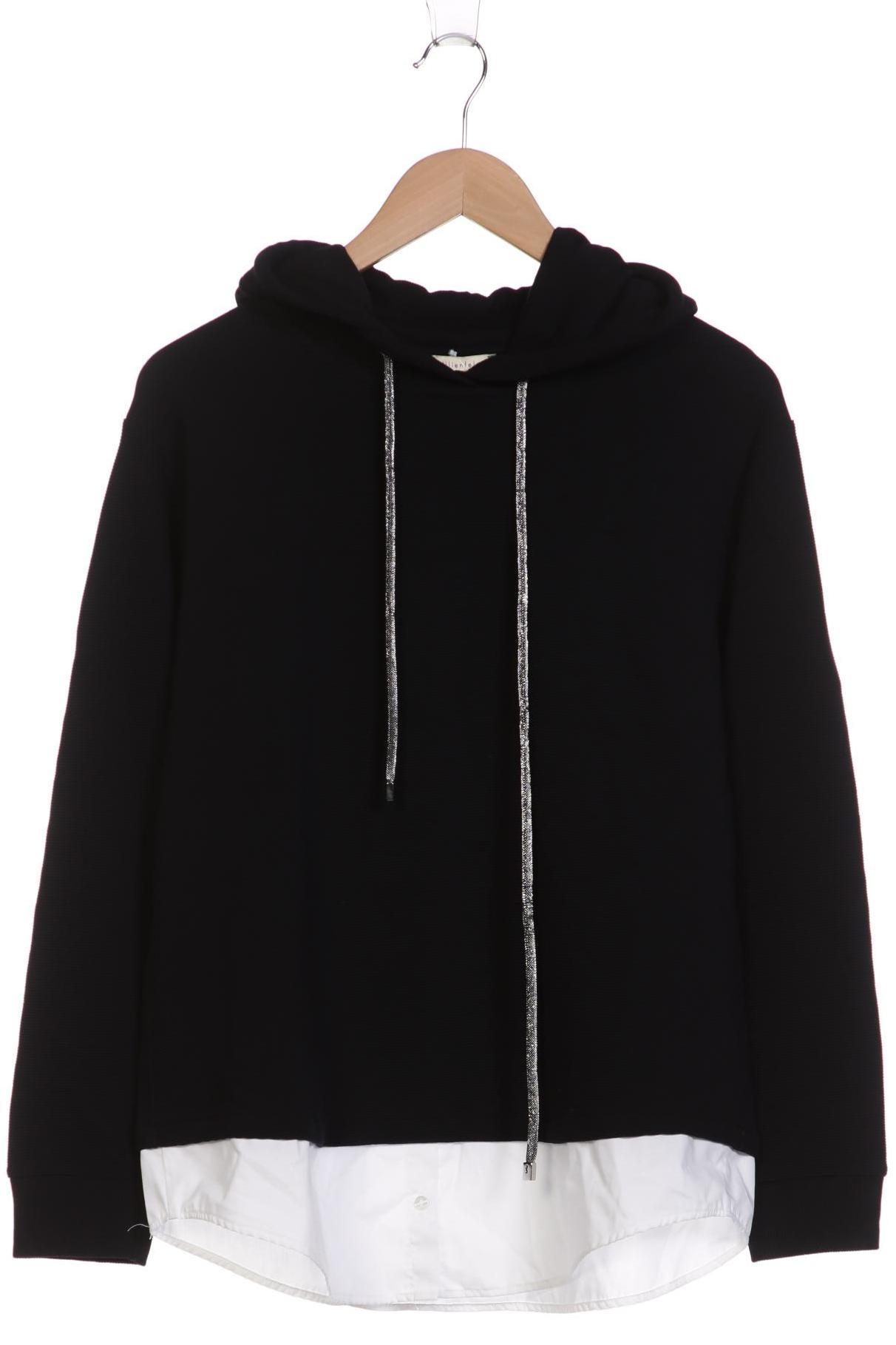 

lilienfels Damen Kapuzenpullover, schwarz, Gr. 40