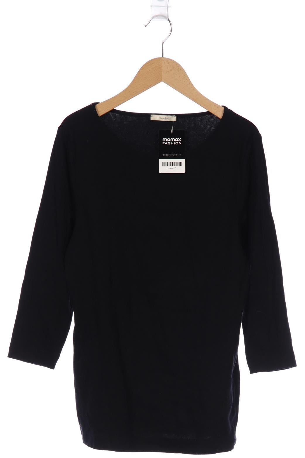 

lilienfels Damen Langarmshirt, marineblau, Gr. 40