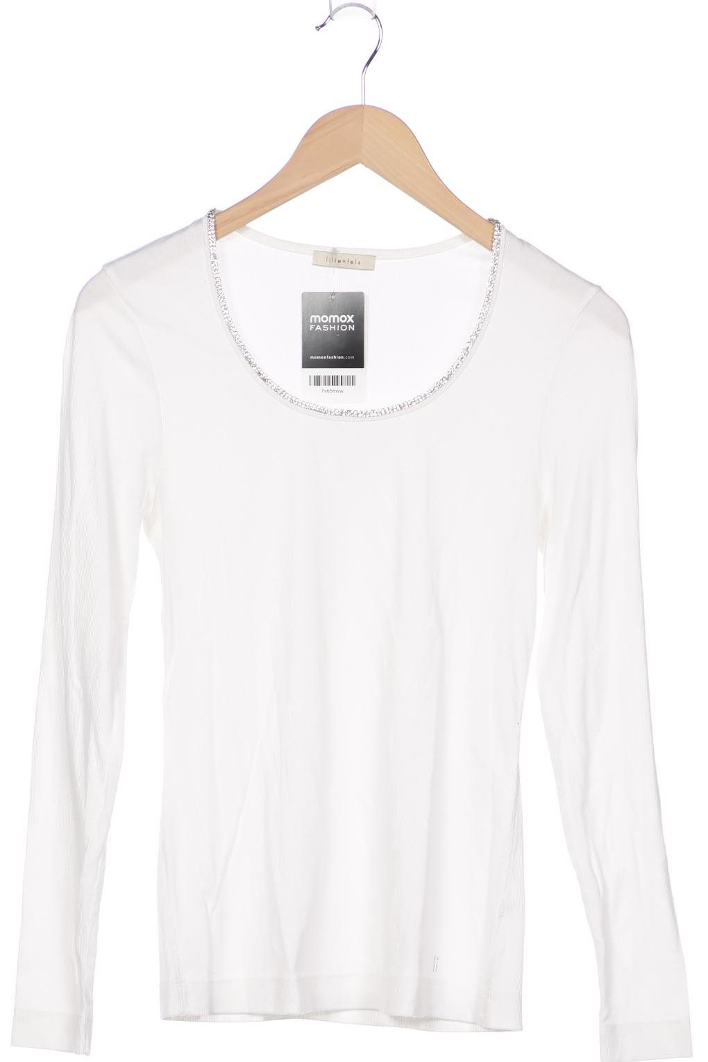 

lilienfels Damen Langarmshirt, weiß, Gr. 38