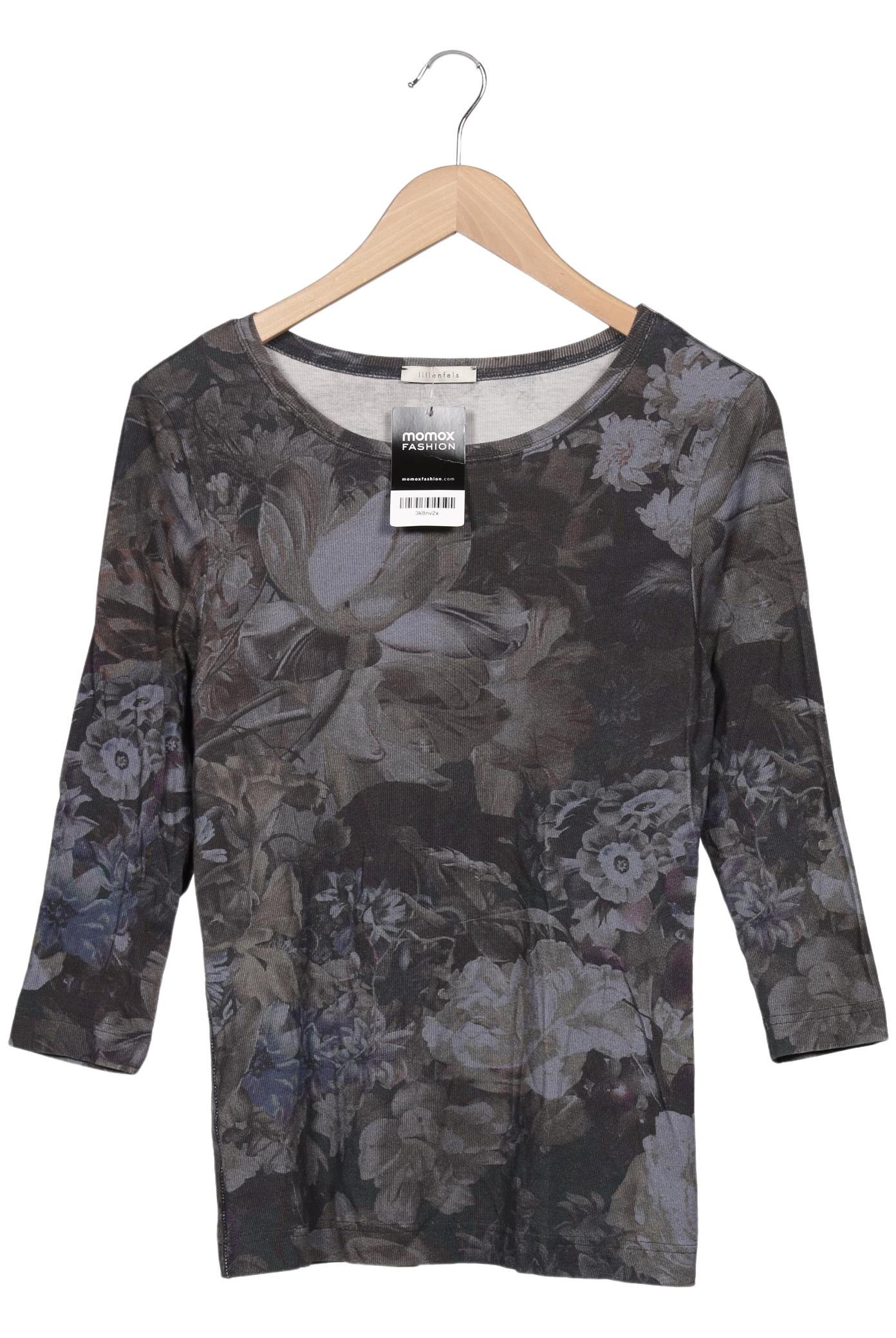 

lilienfels Damen Langarmshirt, marineblau, Gr. 40