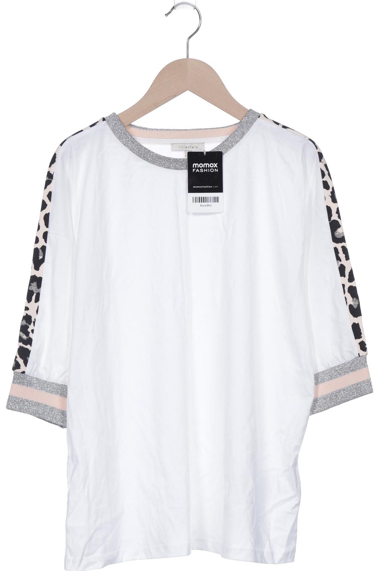 

lilienfels Damen Langarmshirt, weiß, Gr. 36