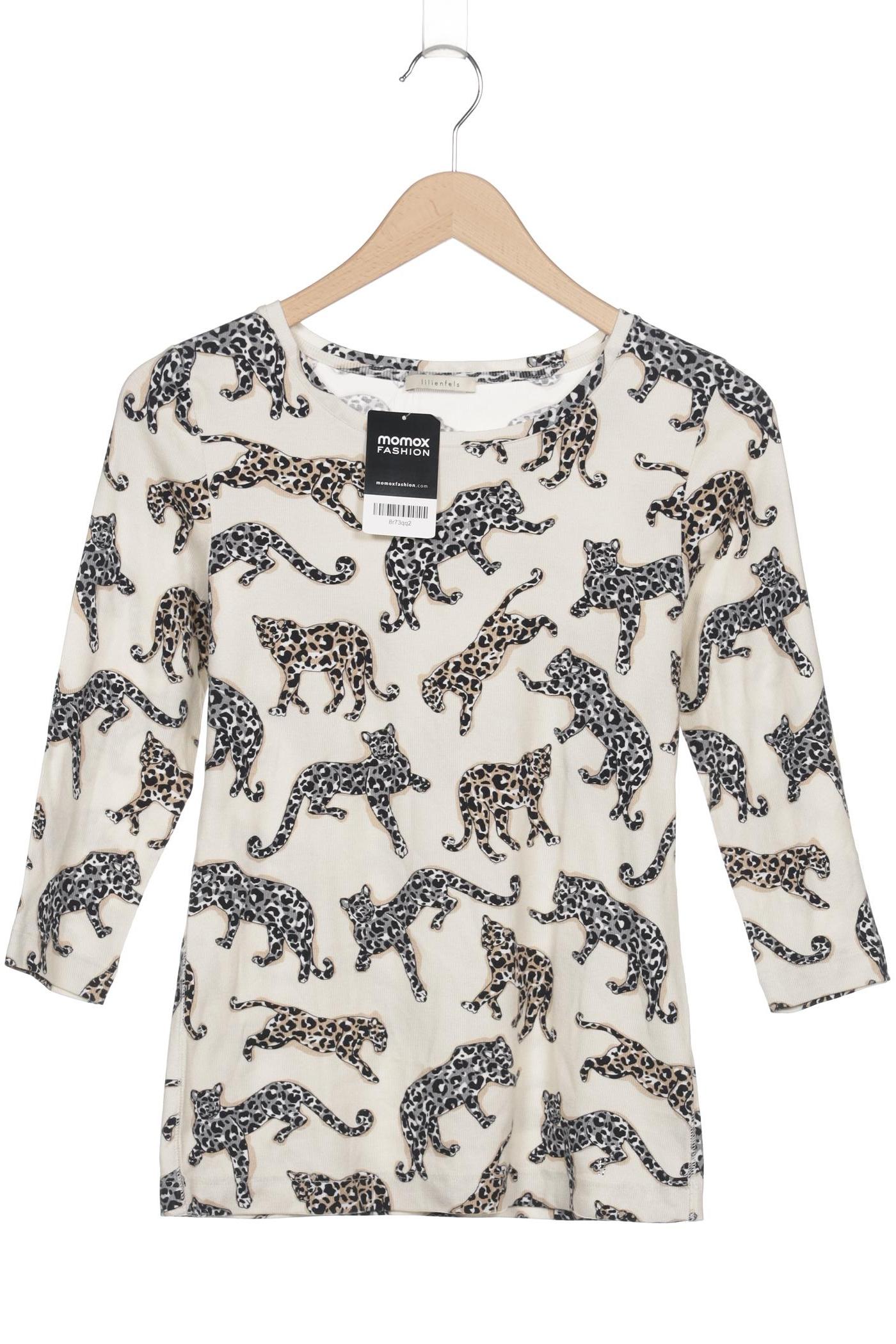 

lilienfels Damen Langarmshirt, beige, Gr. 38