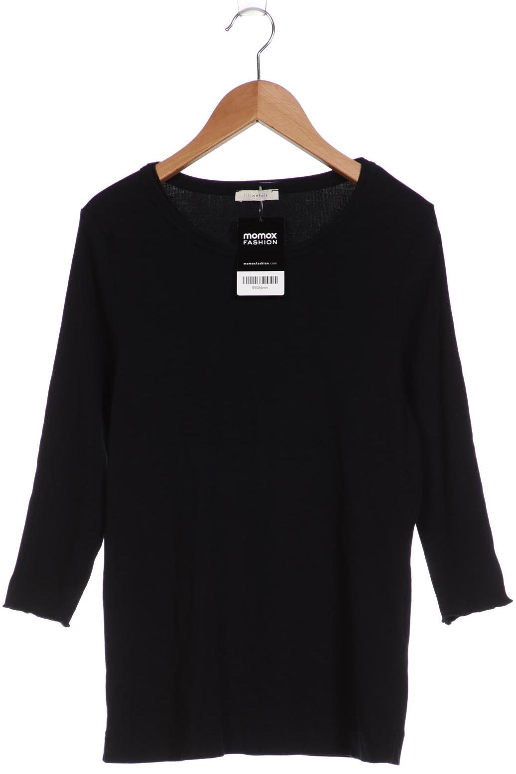 

lilienfels Damen Langarmshirt, schwarz, Gr. 42