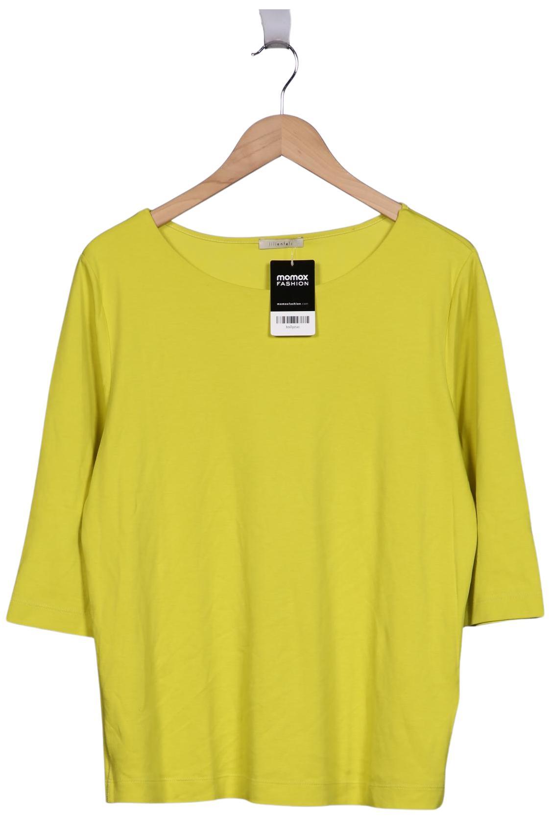 

lilienfels Damen Langarmshirt, gelb, Gr. 44