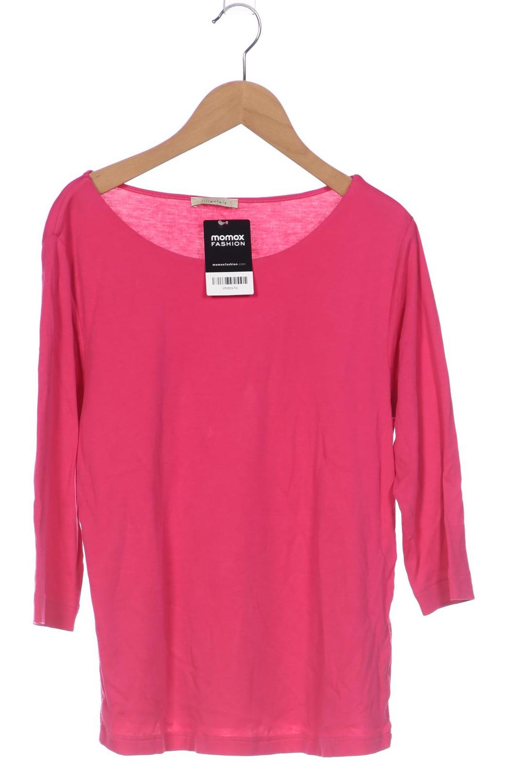 

lilienfels Damen Langarmshirt, pink, Gr. 38