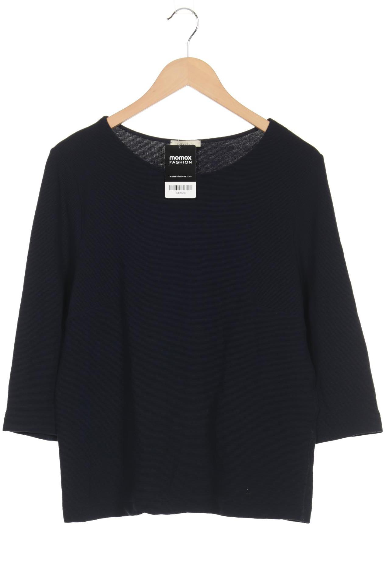 

lilienfels Damen Langarmshirt, marineblau, Gr. 42