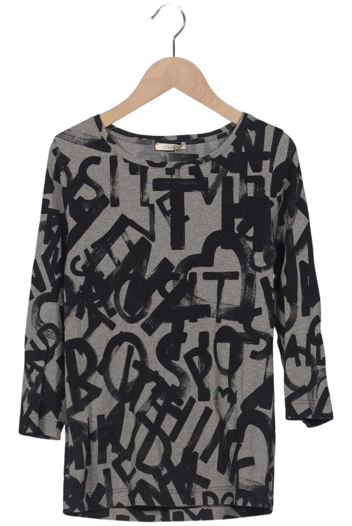 

lilienfels Damen Langarmshirt, grau, Gr. 38