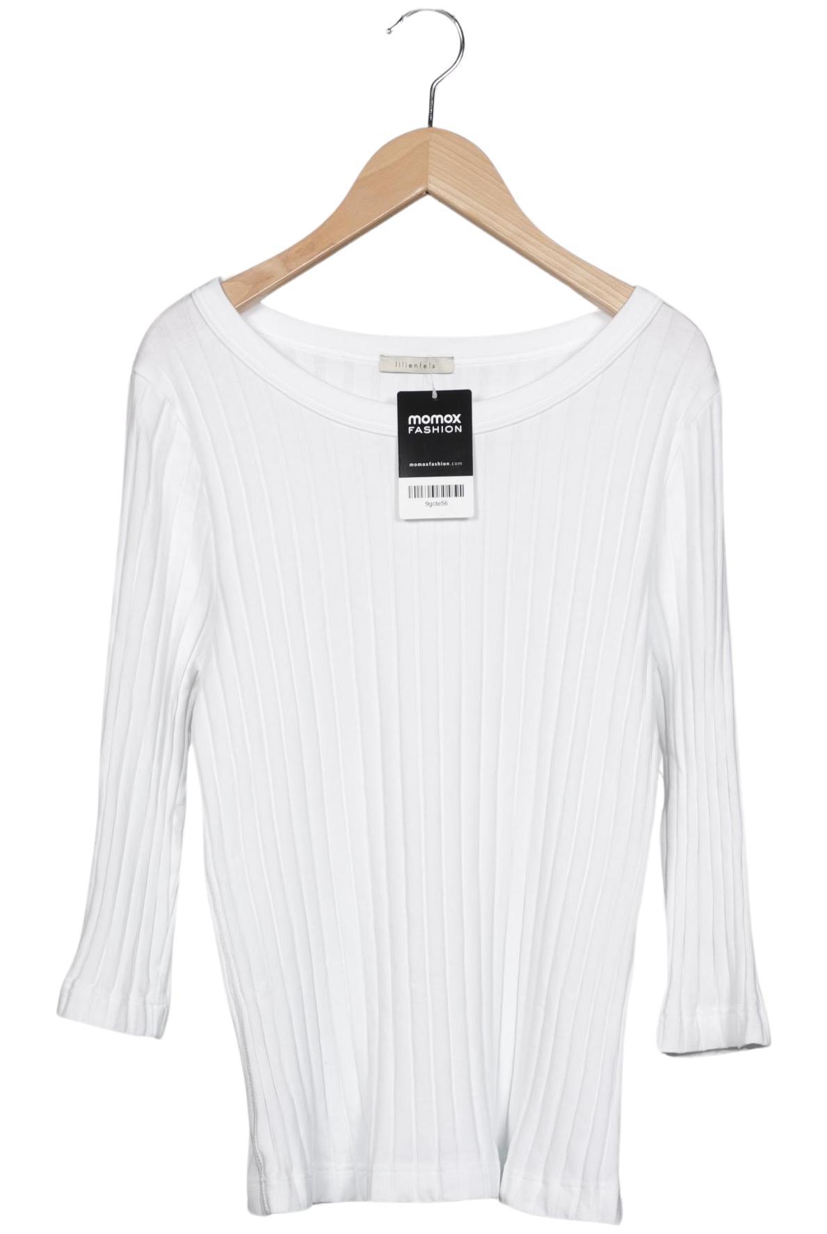 

lilienfels Damen Langarmshirt, weiß, Gr. 38