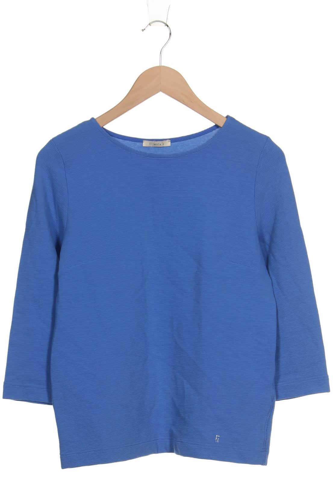 

lilienfels Damen Langarmshirt, blau, Gr. 34