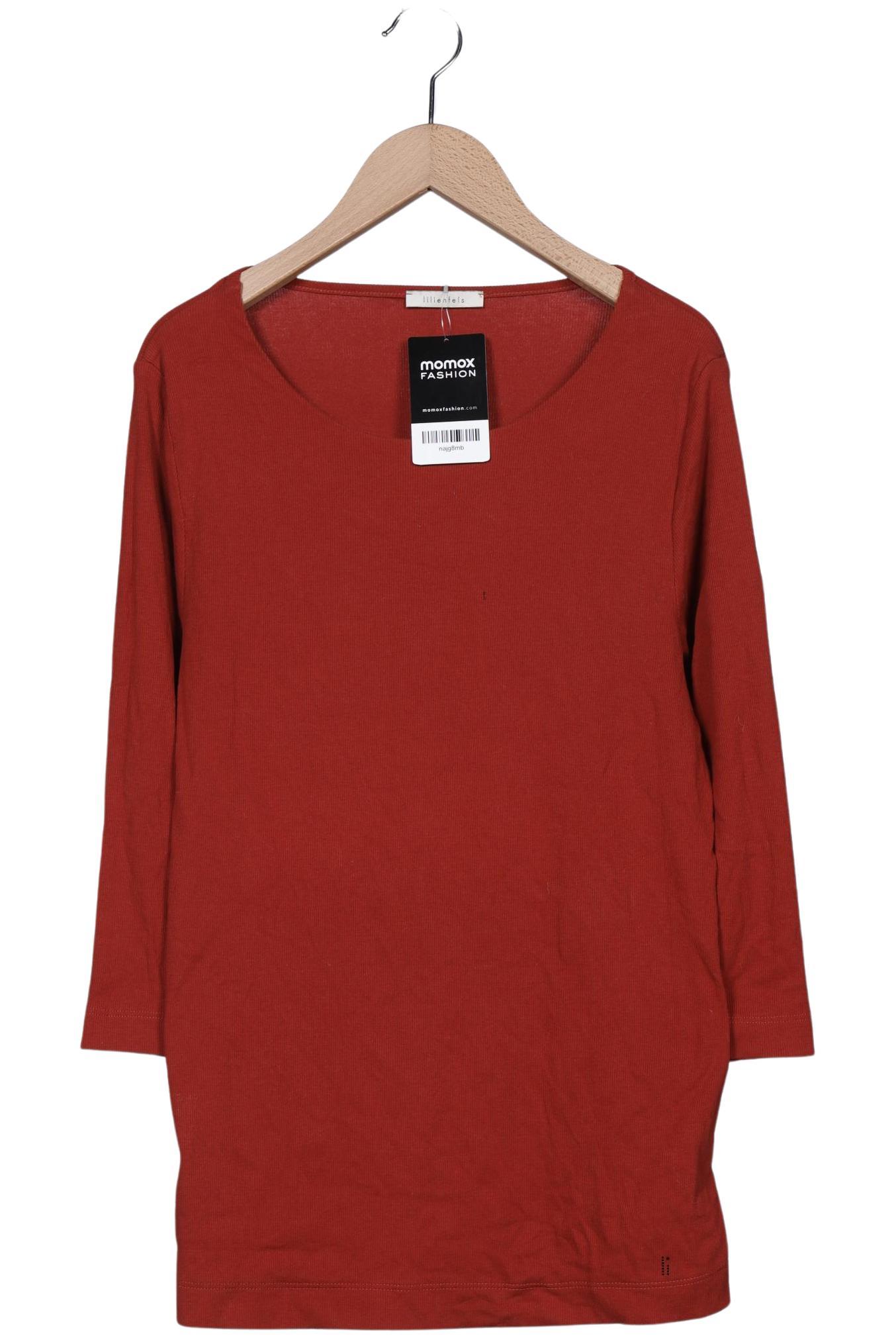 

lilienfels Damen Langarmshirt, bordeaux, Gr. 44