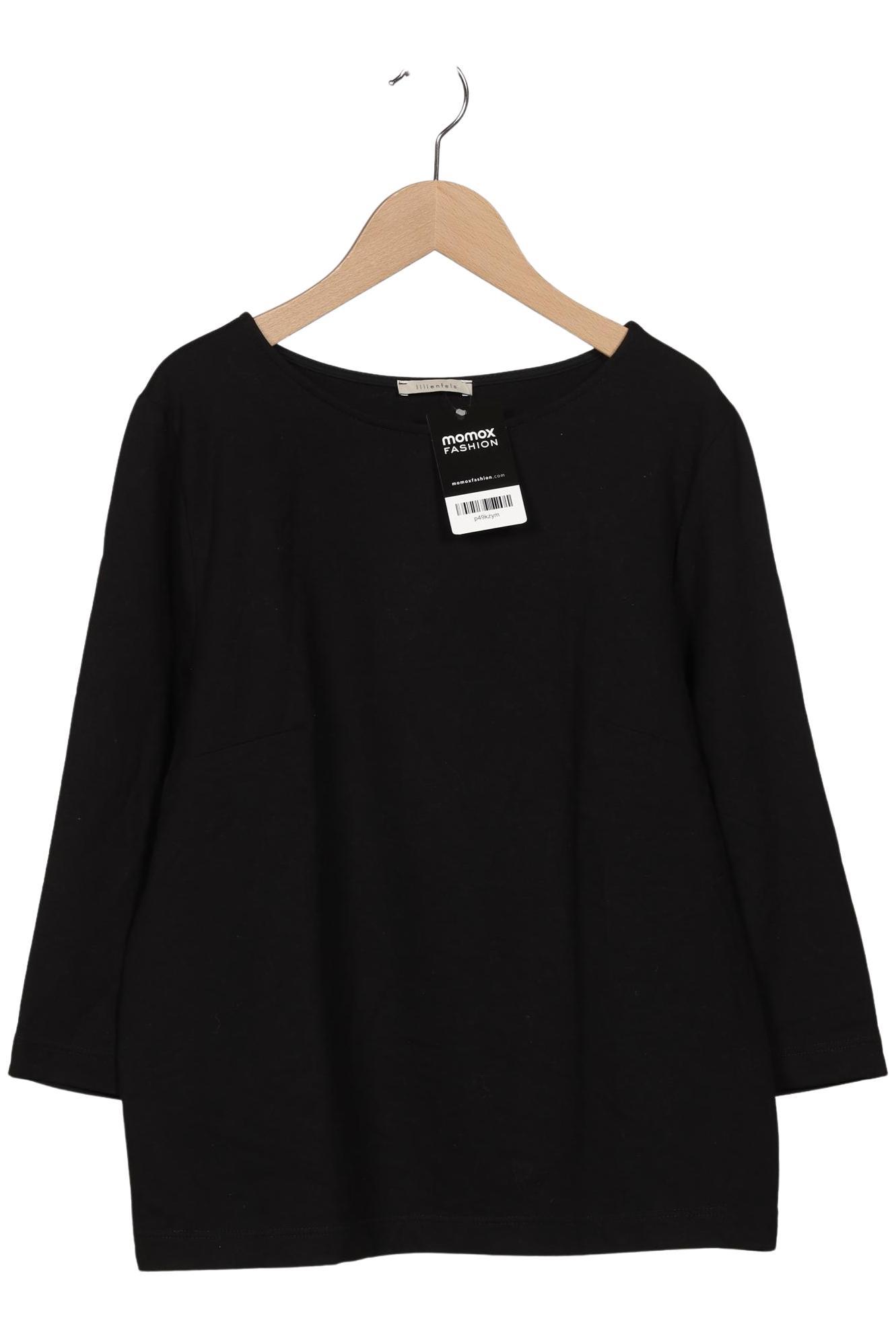 

lilienfels Damen Langarmshirt, schwarz, Gr. 40