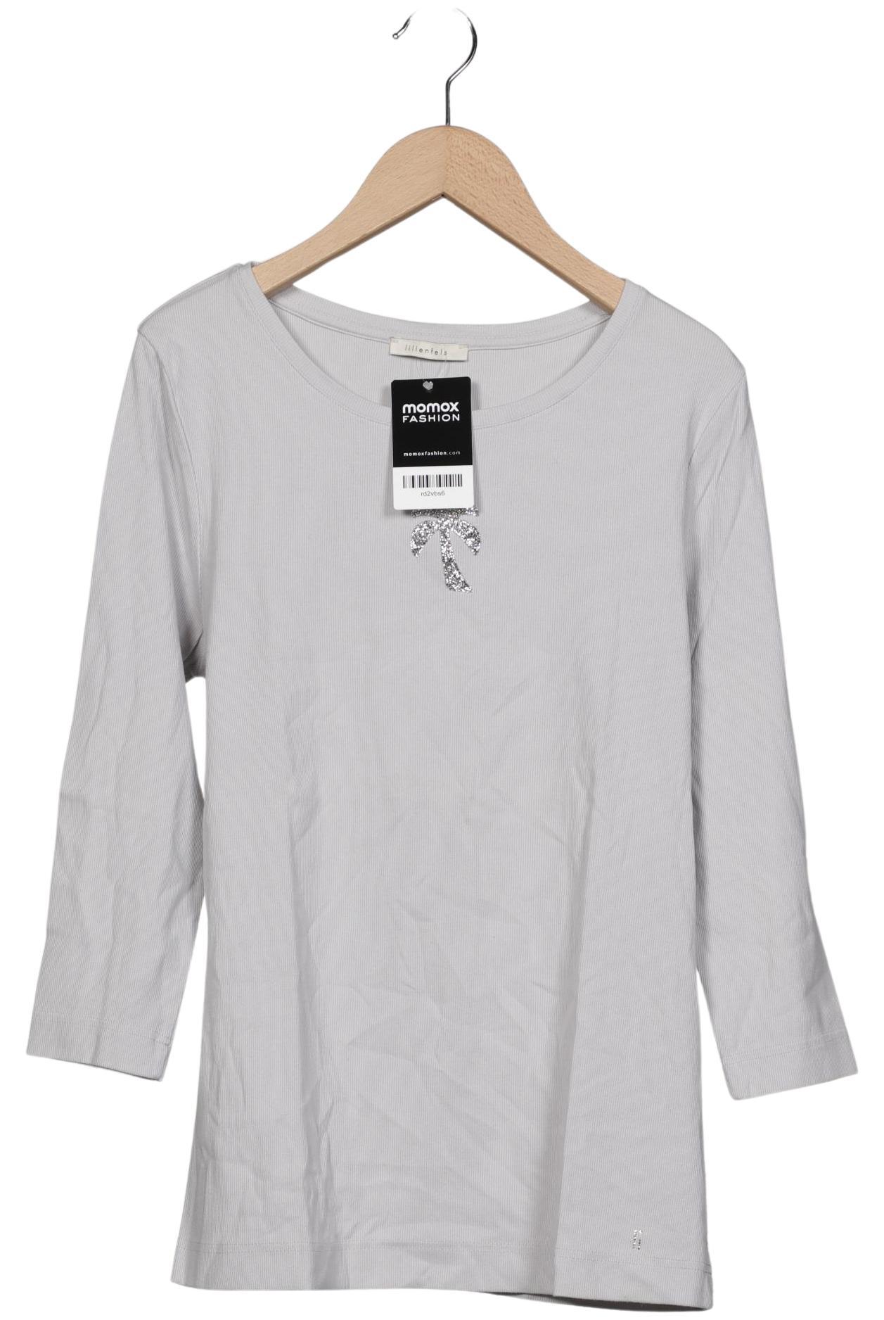 

lilienfels Damen Langarmshirt, grau, Gr. 40