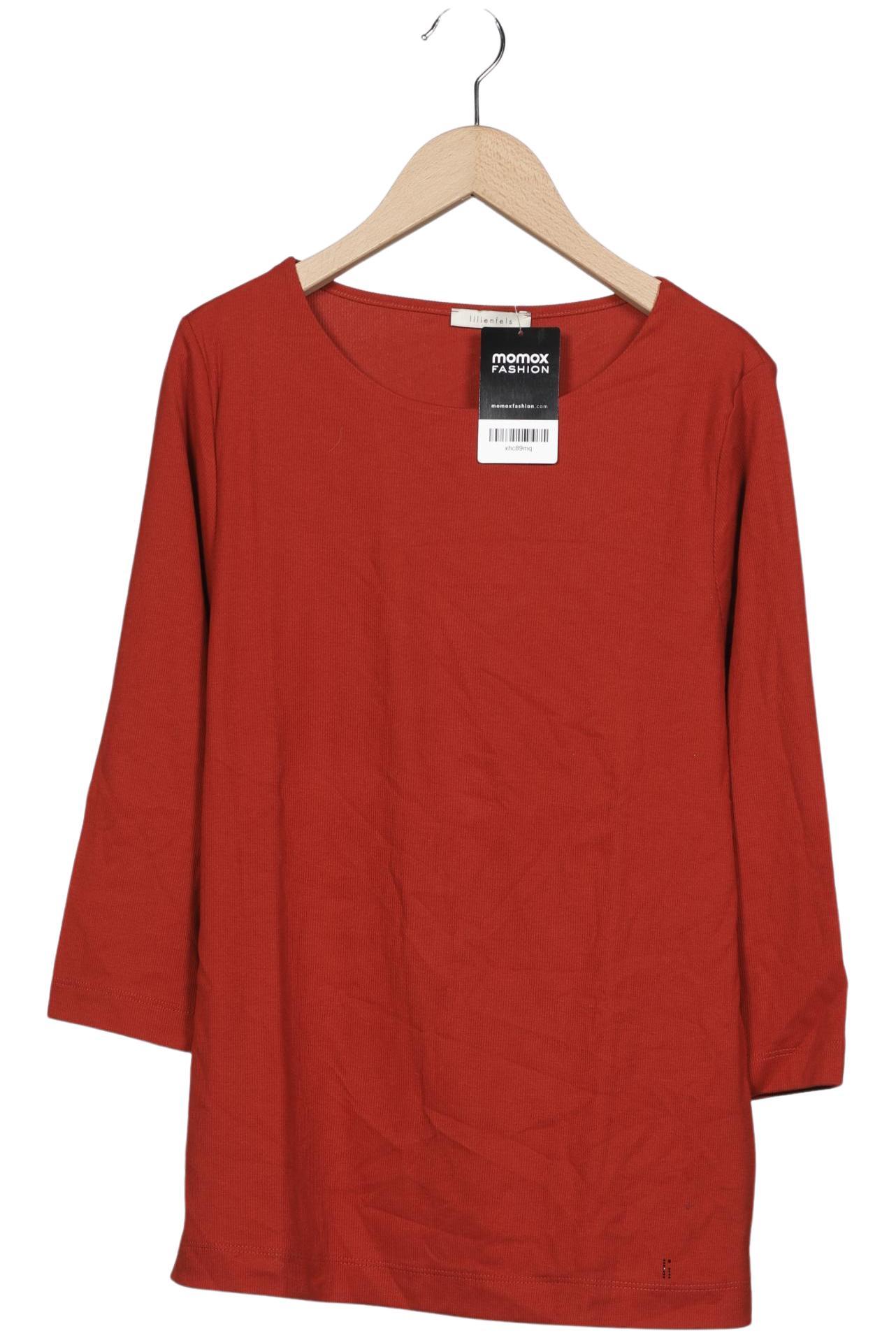 

lilienfels Damen Langarmshirt, rot, Gr. 40