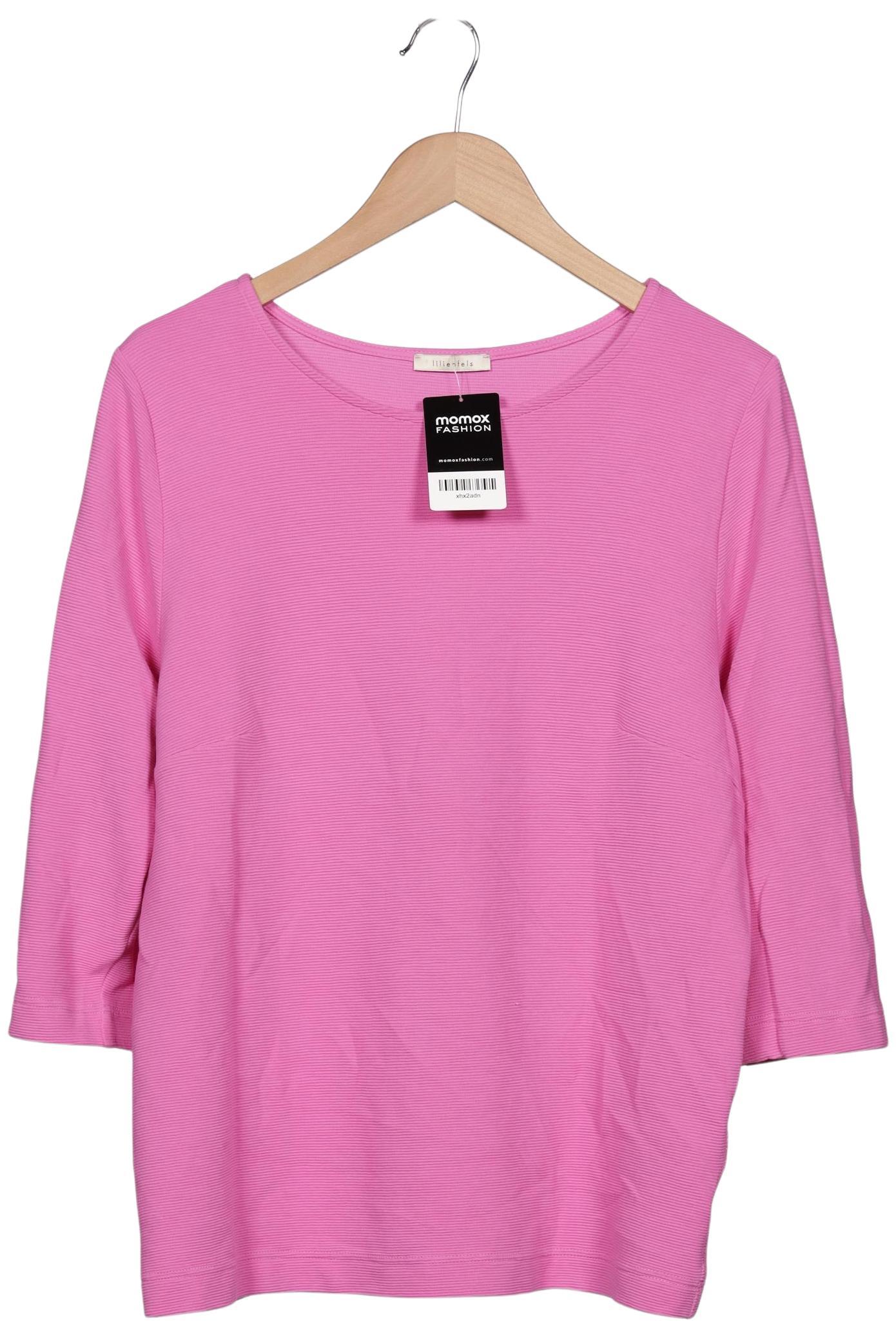 

lilienfels Damen Langarmshirt, pink, Gr. 44