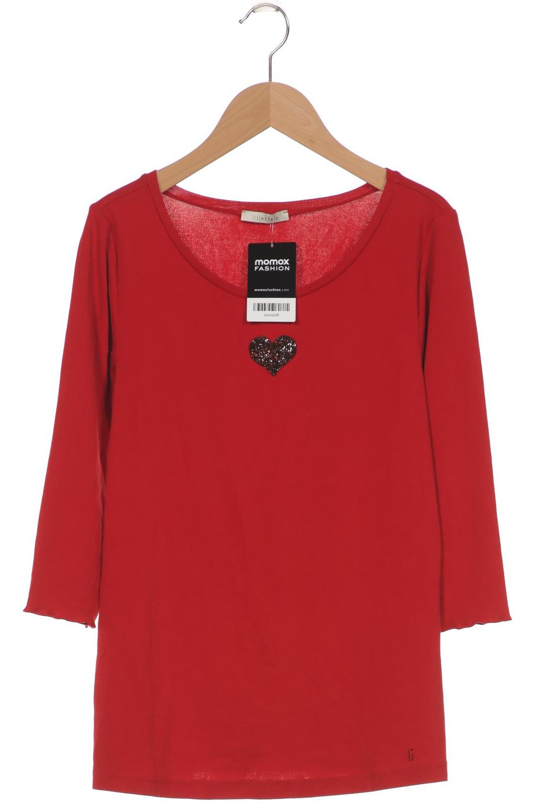 

lilienfels Damen Langarmshirt, rot, Gr. 36