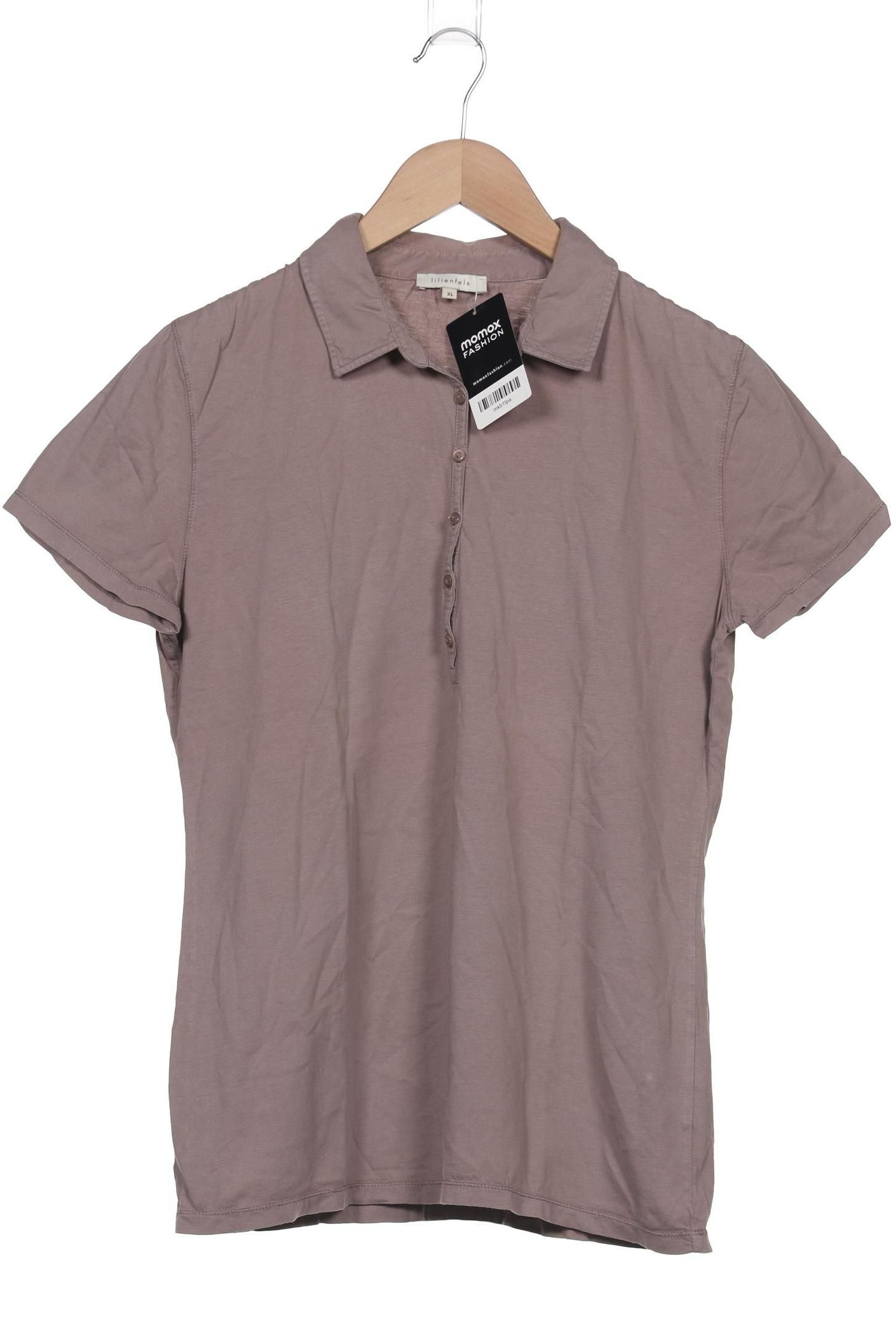 

lilienfels Damen Poloshirt, grau, Gr. 44