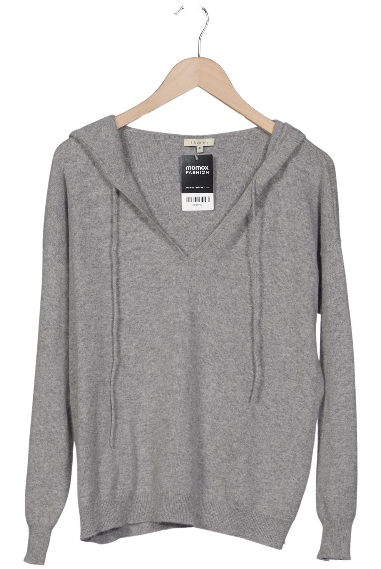 

lilienfels Damen Pullover, grau, Gr. 40