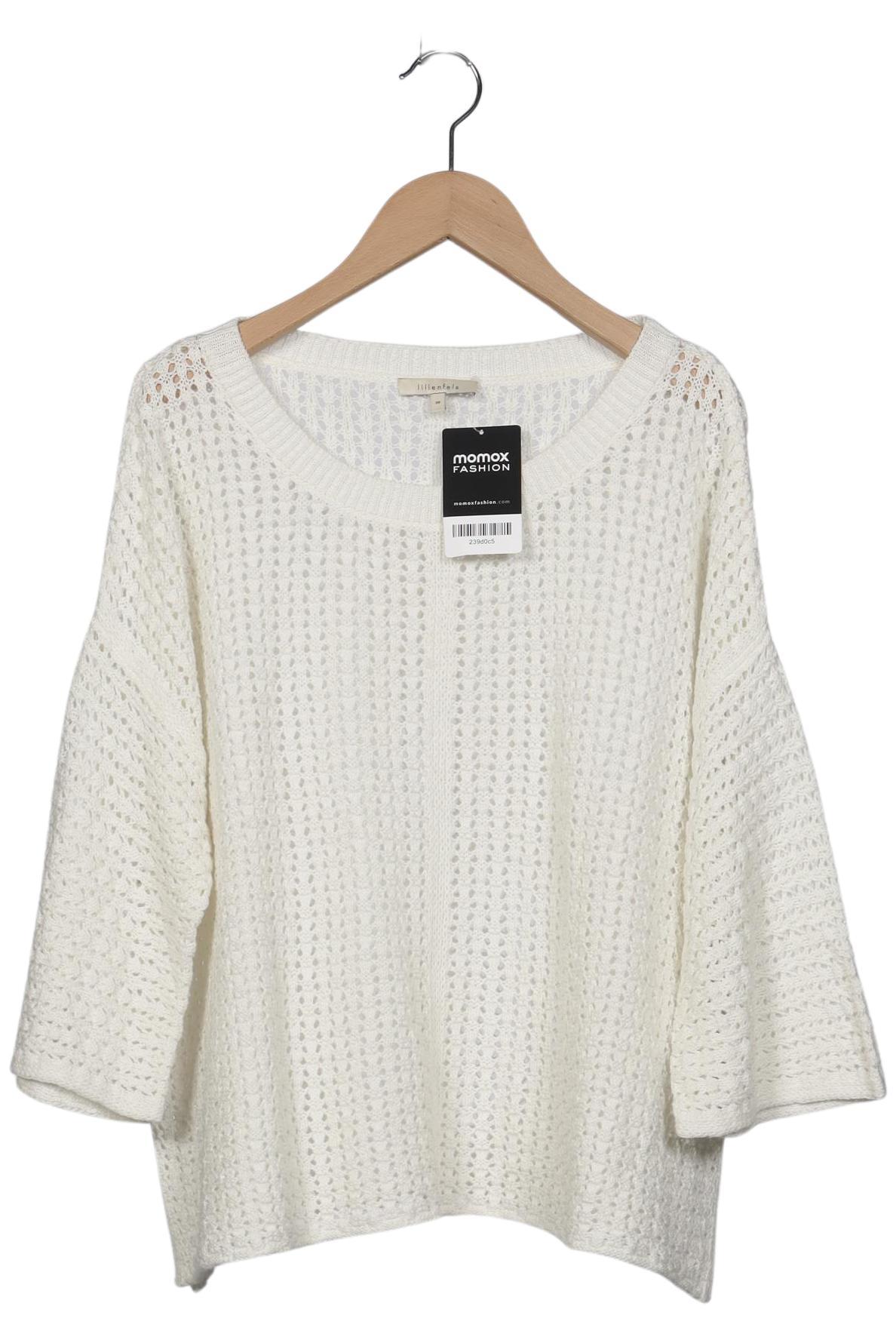 

lilienfels Damen Pullover, weiß, Gr. 38