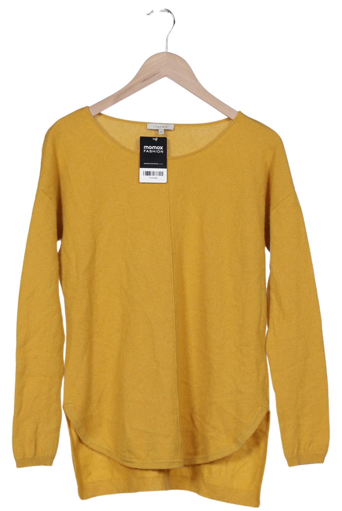 

lilienfels Damen Pullover, gelb, Gr. 38