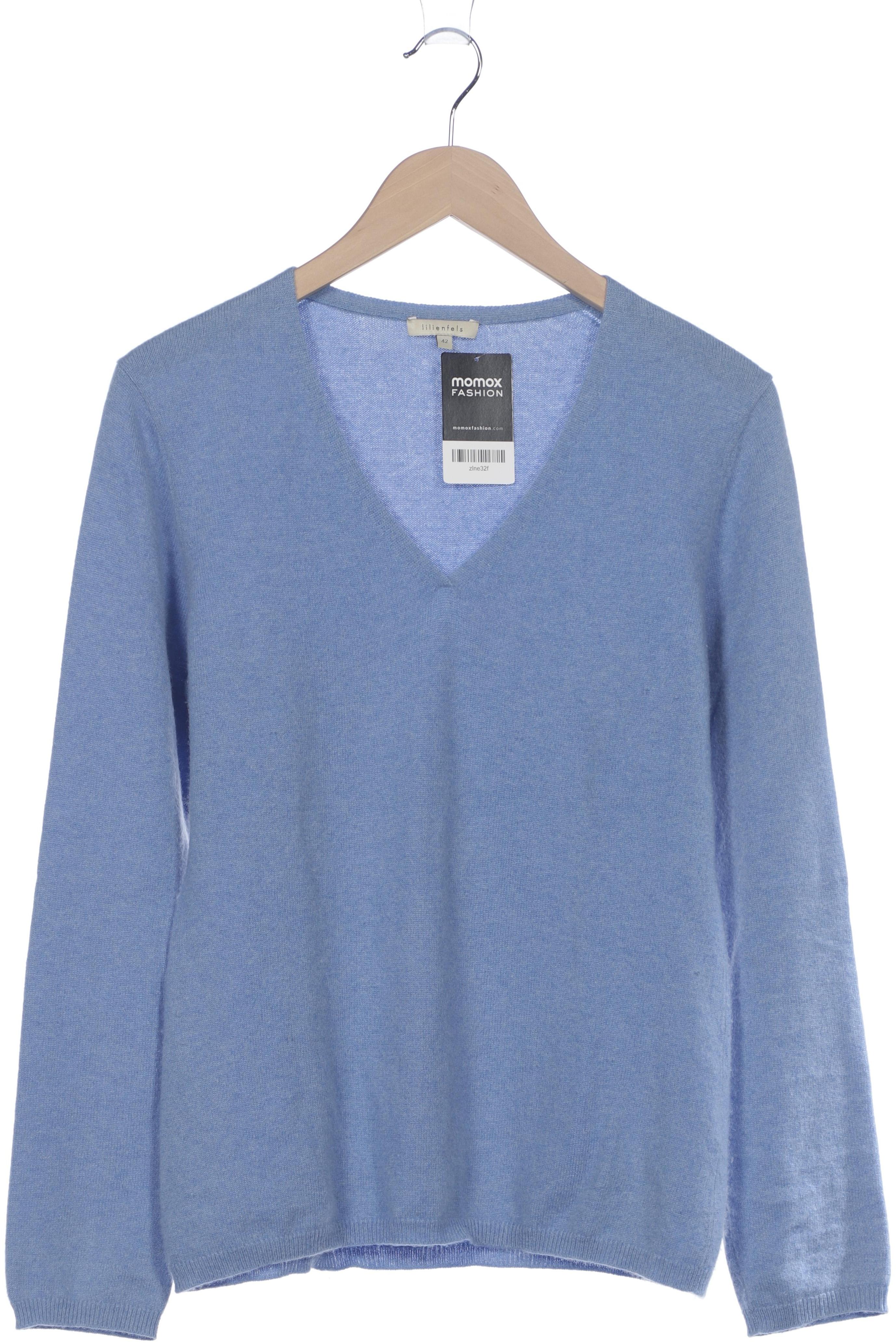 

lilienfels Damen Pullover, blau, Gr. 42