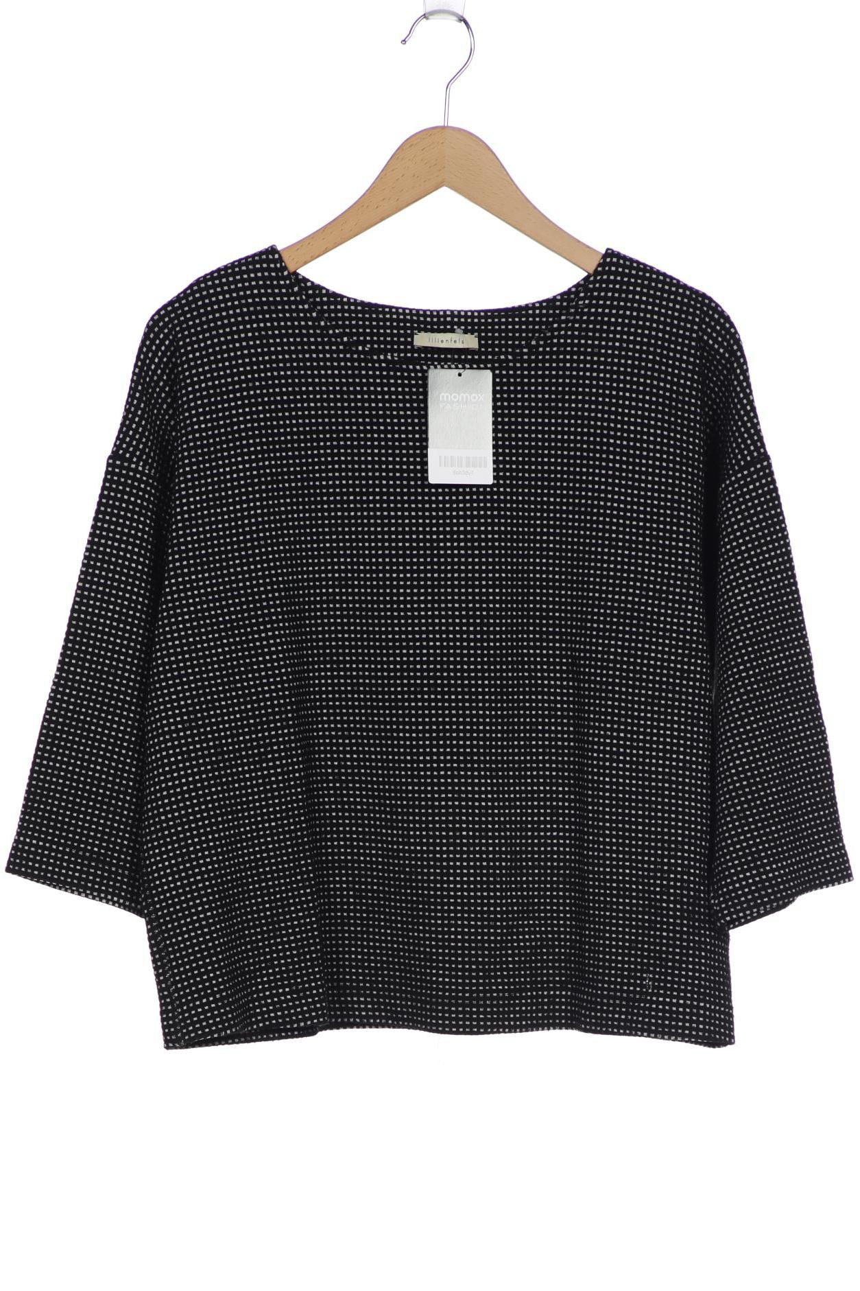 

lilienfels Damen Pullover, schwarz