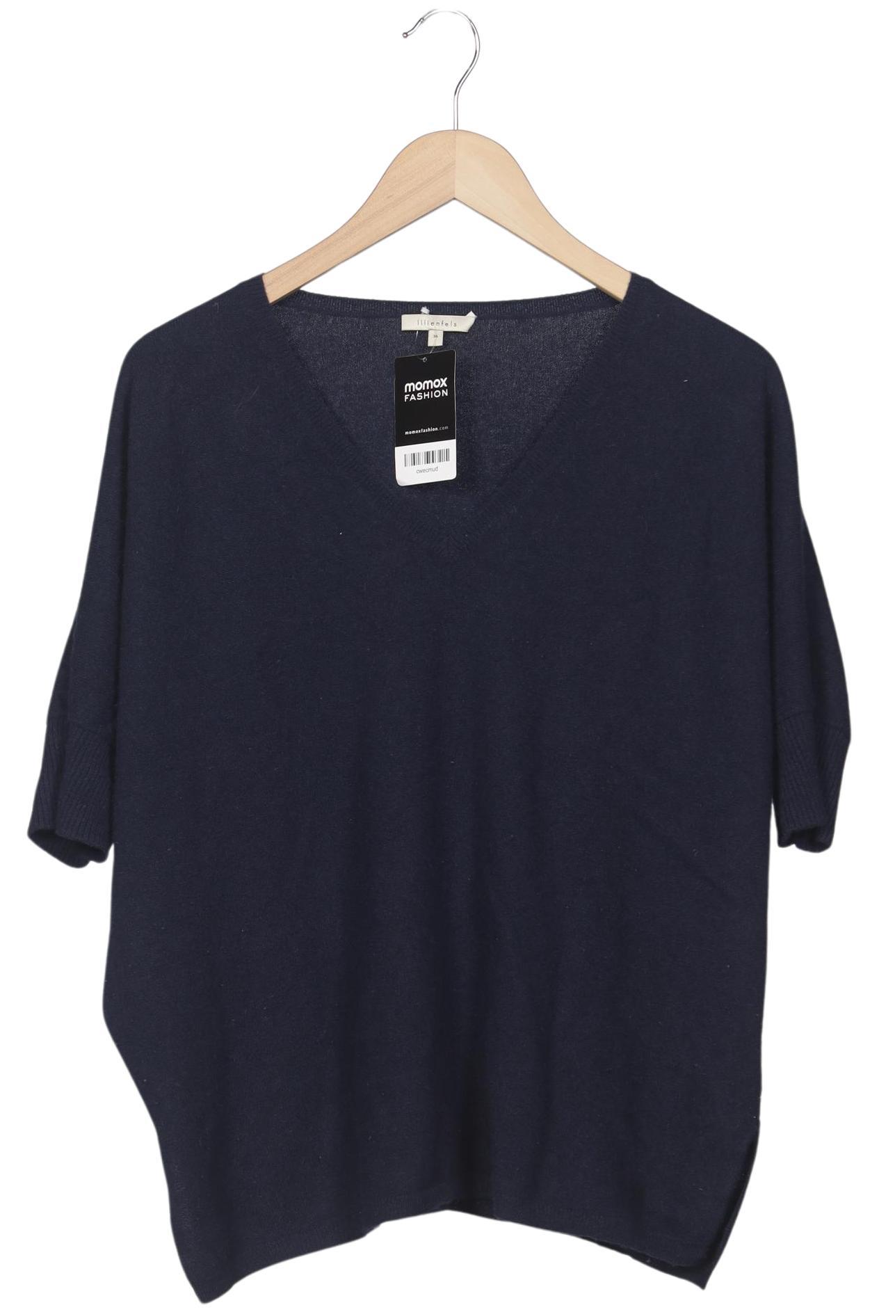 

lilienfels Damen Pullover, marineblau, Gr. 36