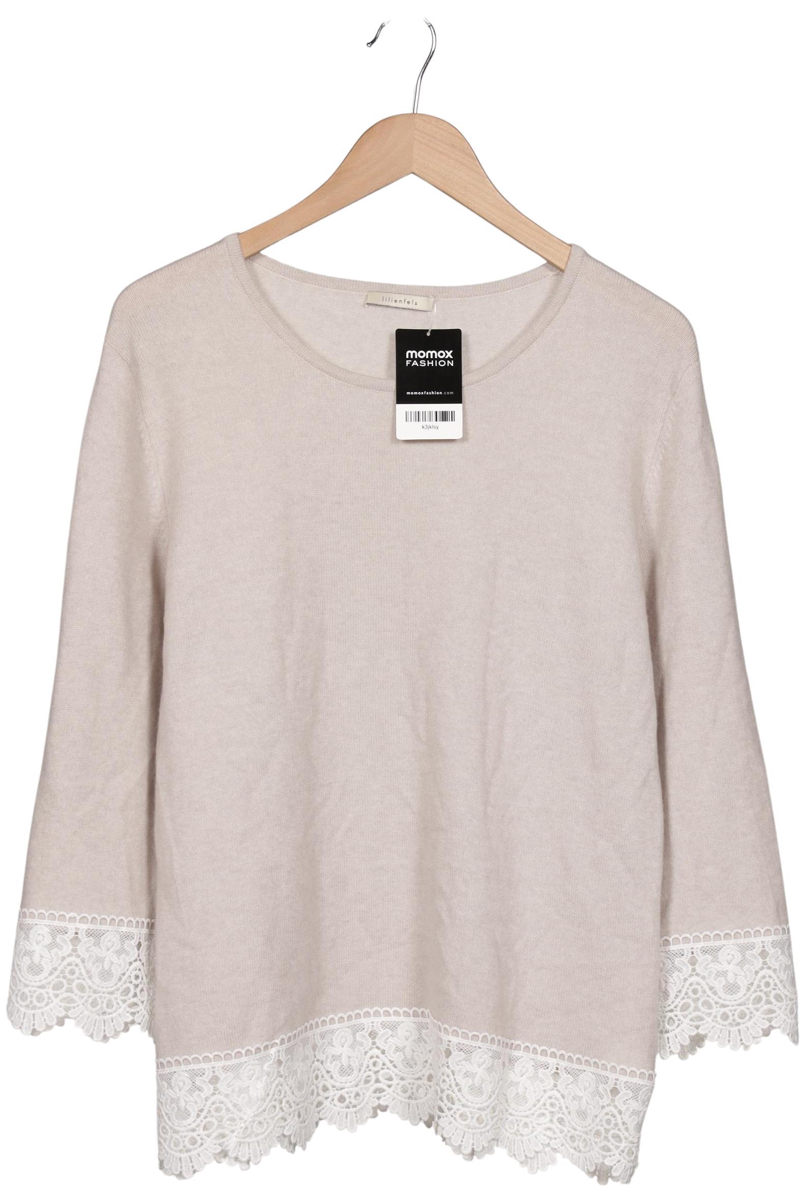 

lilienfels Damen Pullover, beige, Gr. 42