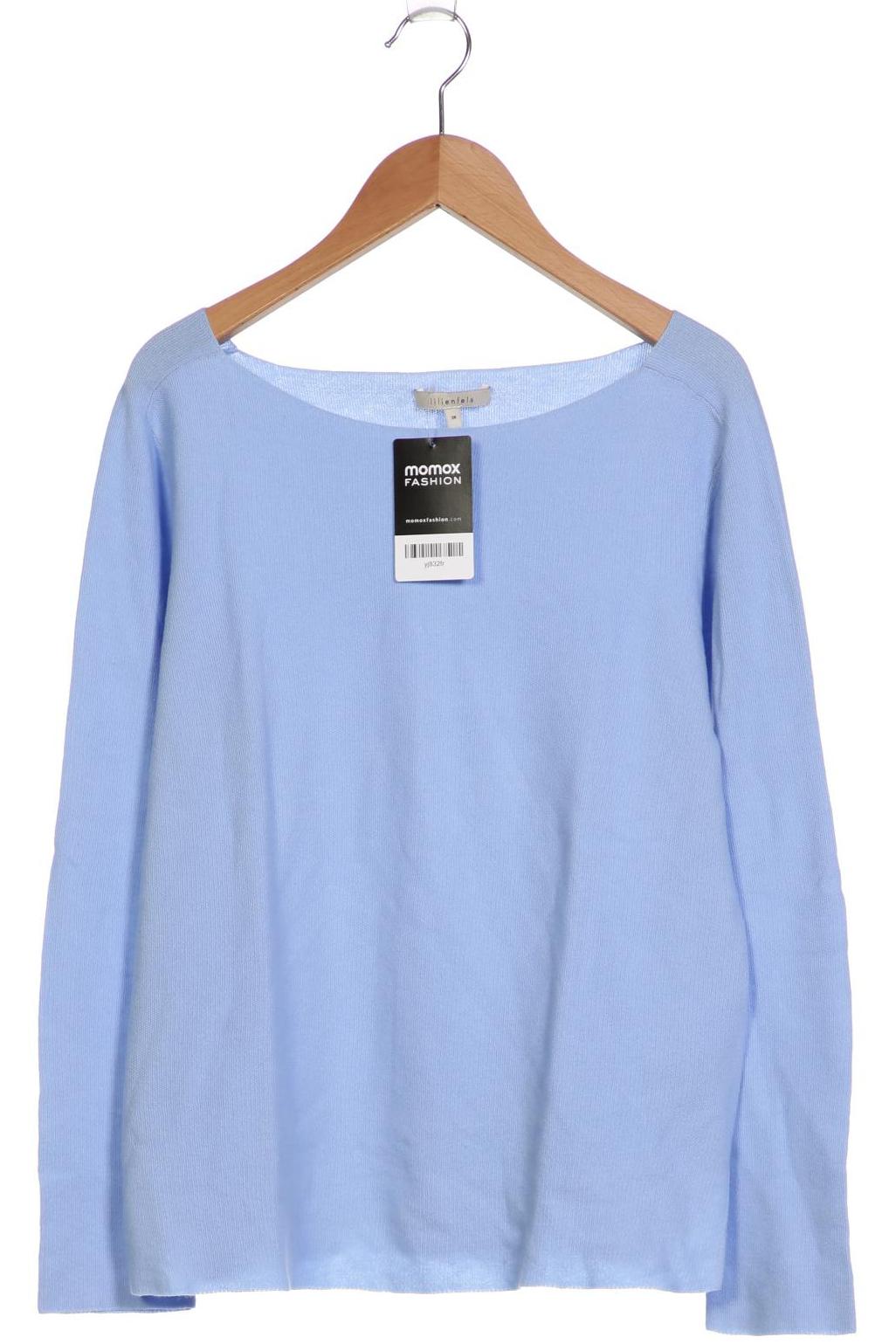 

lilienfels Damen Pullover, hellblau, Gr. 38