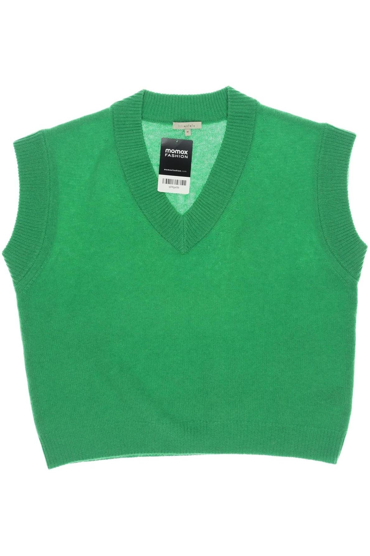 

lilienfels Damen Pullover, grün, Gr. 38