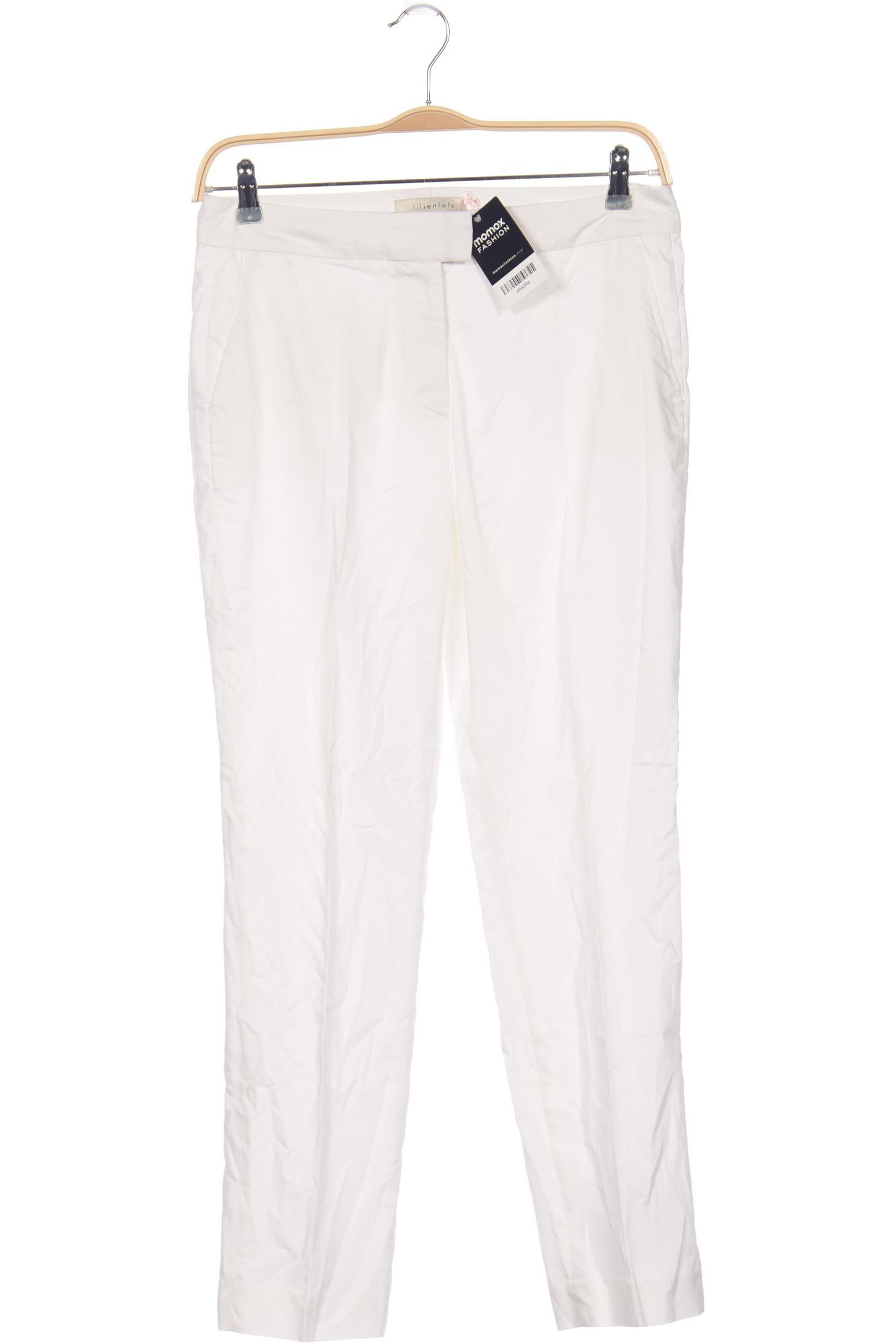 

lilienfels Damen Stoffhose, weiß, Gr. 31