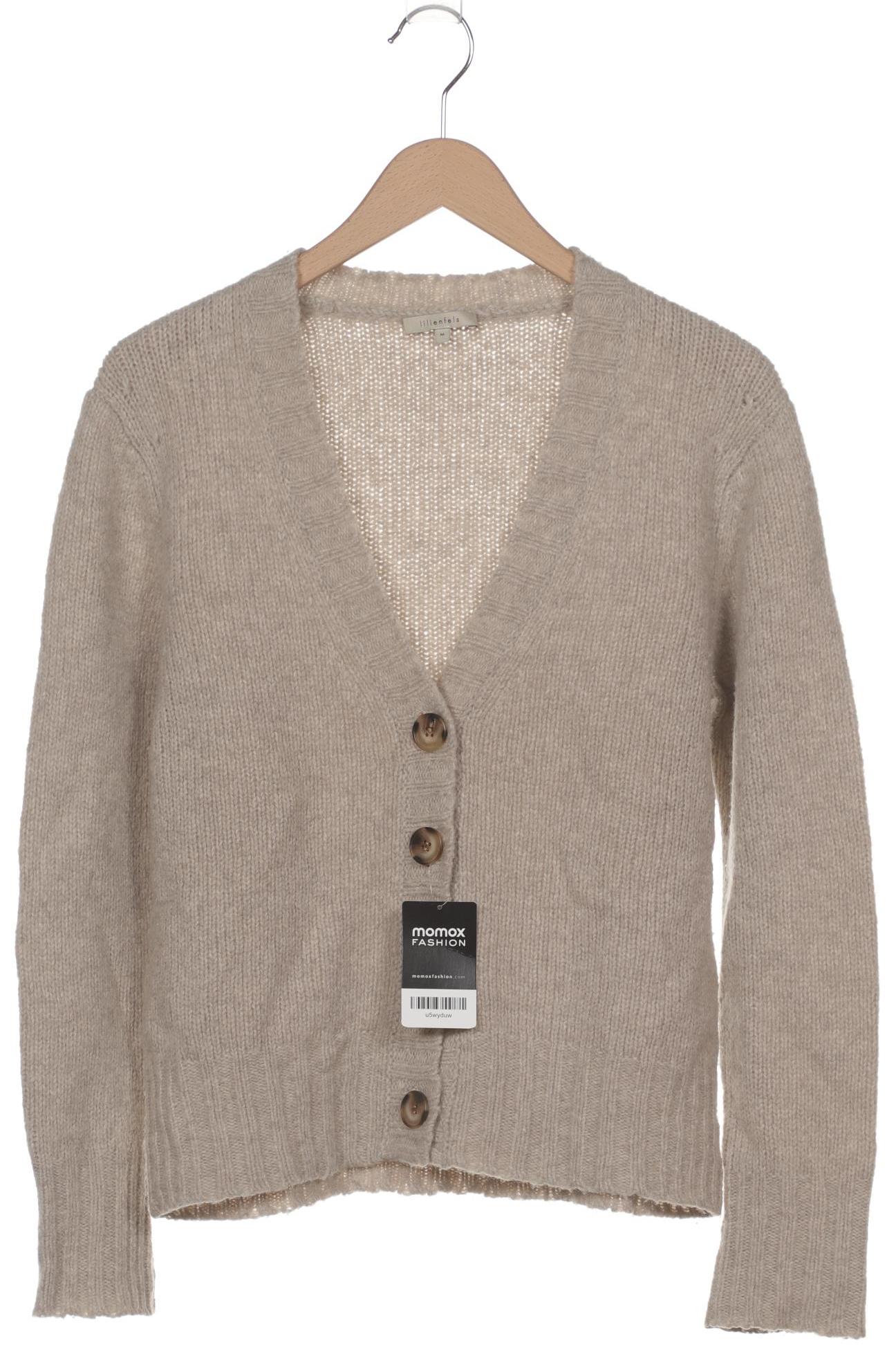

lilienfels Damen Strickjacke, beige, Gr. 38