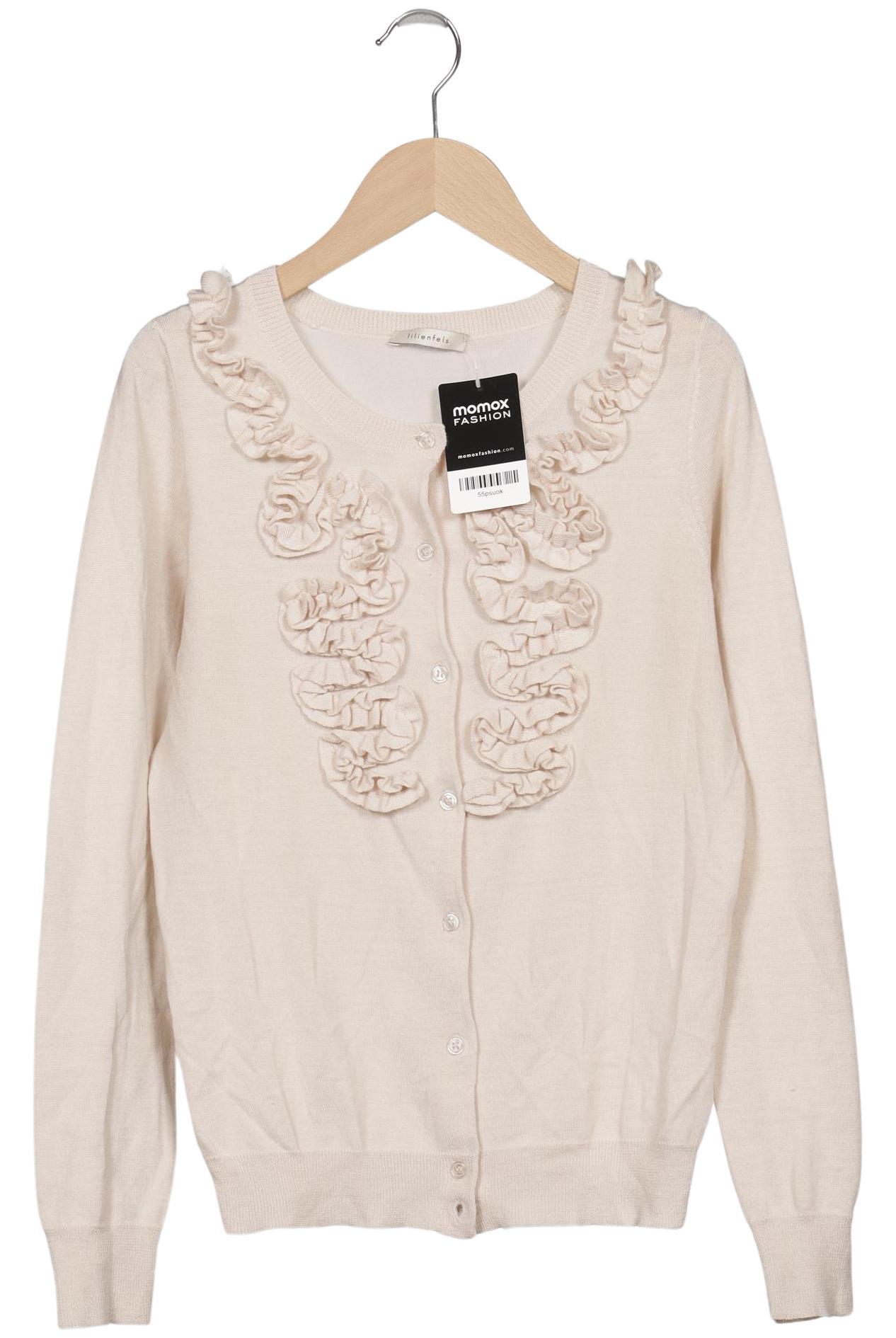 

lilienfels Damen Strickjacke, cremeweiß, Gr. 42