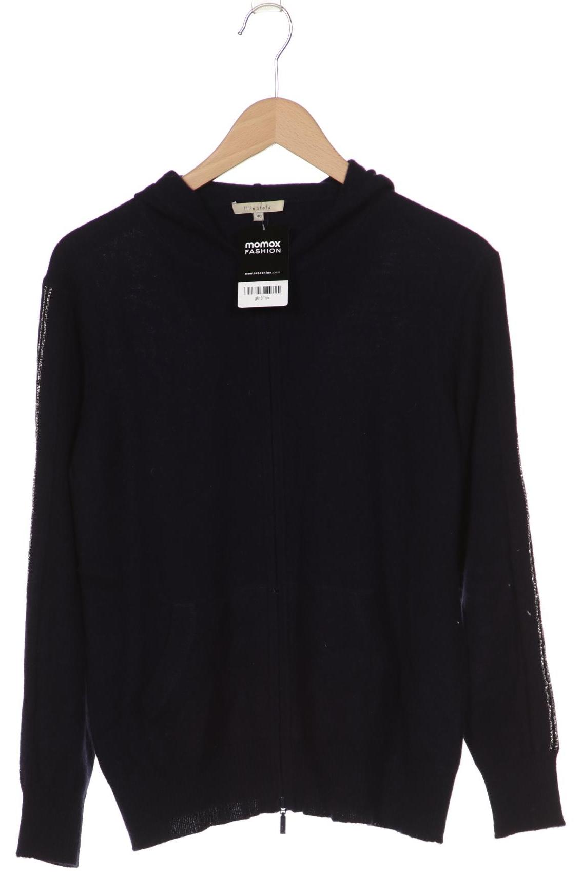 

lilienfels Damen Strickjacke, marineblau