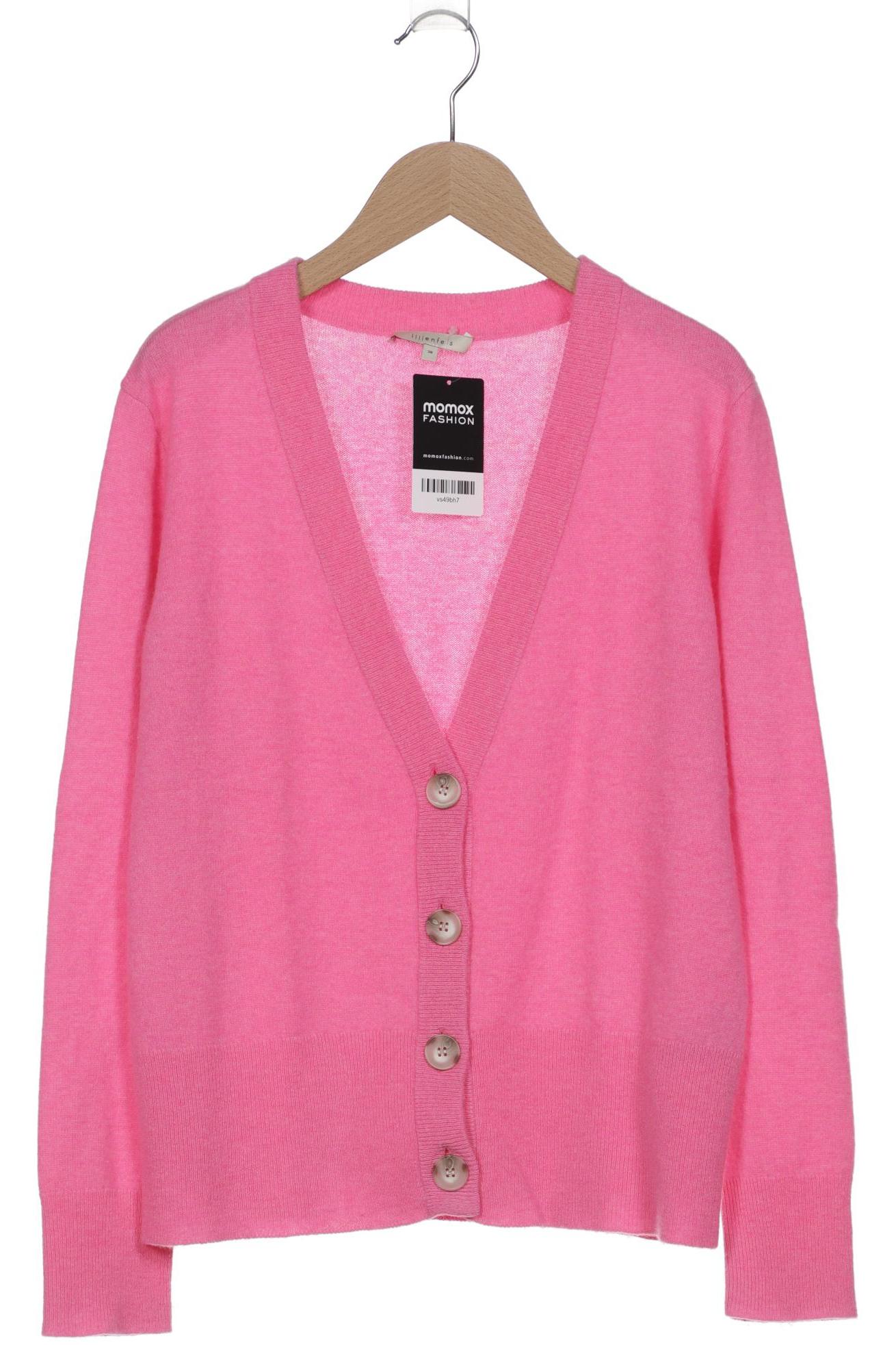 

lilienfels Damen Strickjacke, pink, Gr. 38