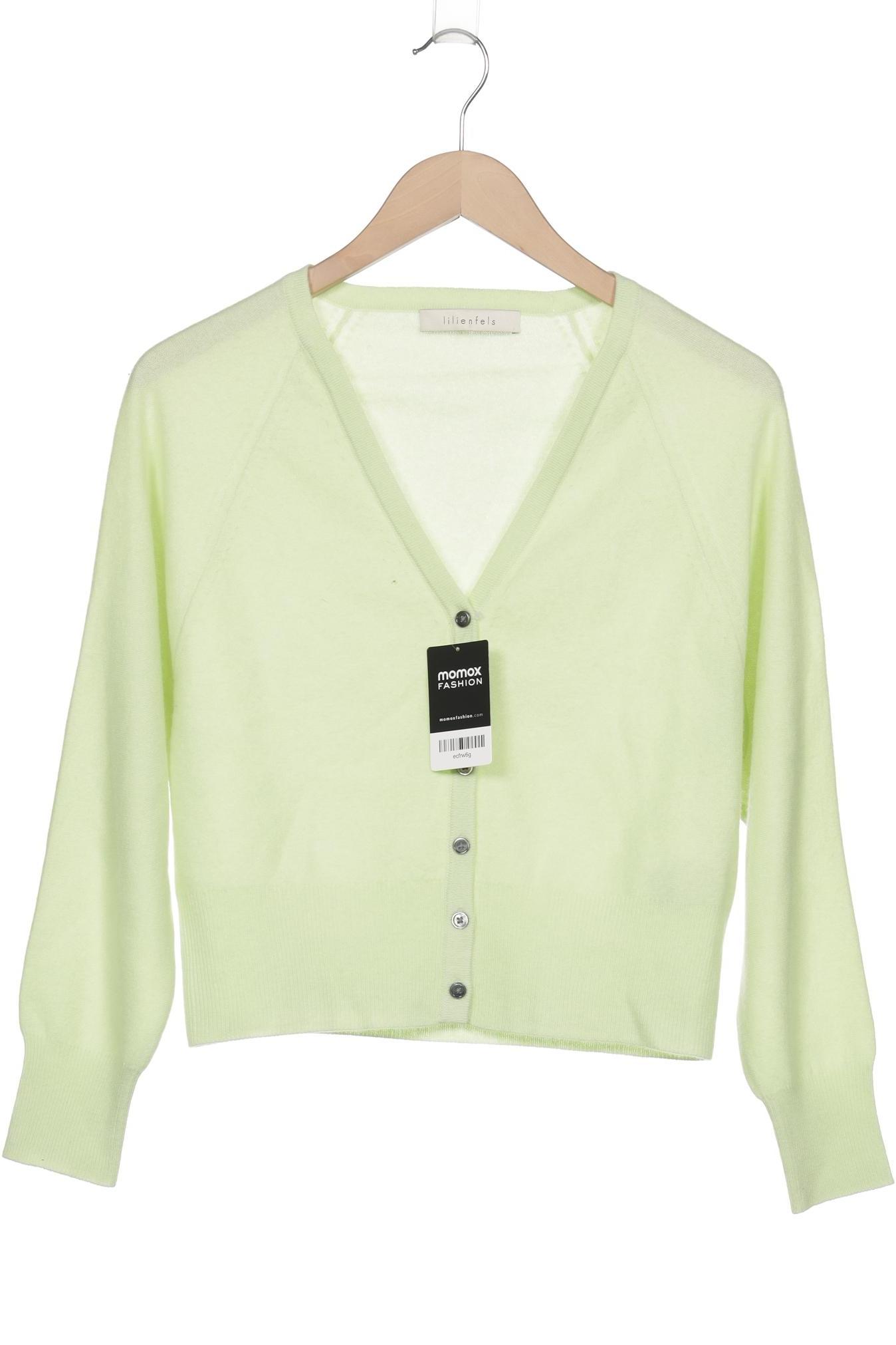 

lilienfels Damen Strickjacke, hellgrün, Gr. 36