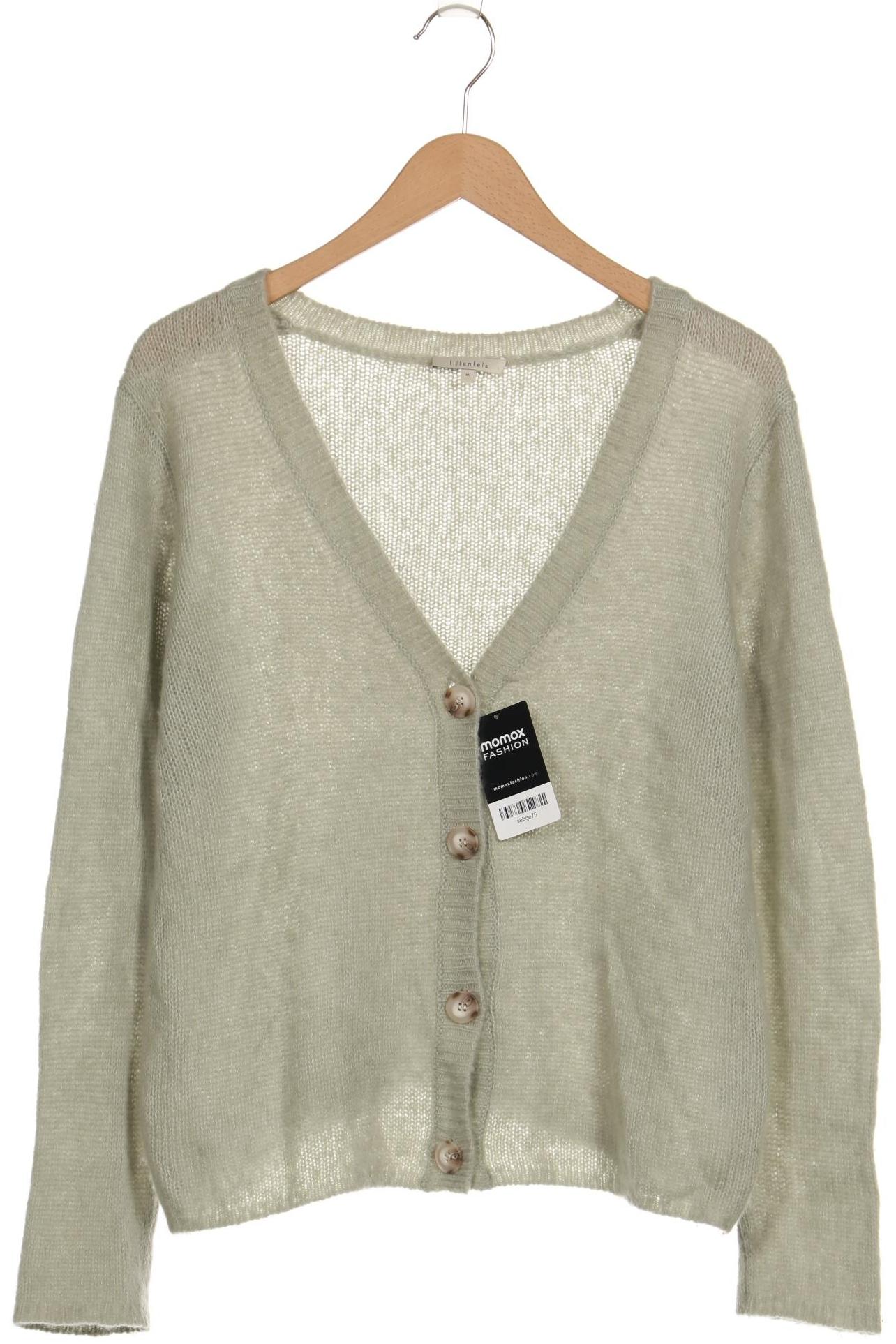 

lilienfels Damen Strickjacke, hellgrün, Gr. 40