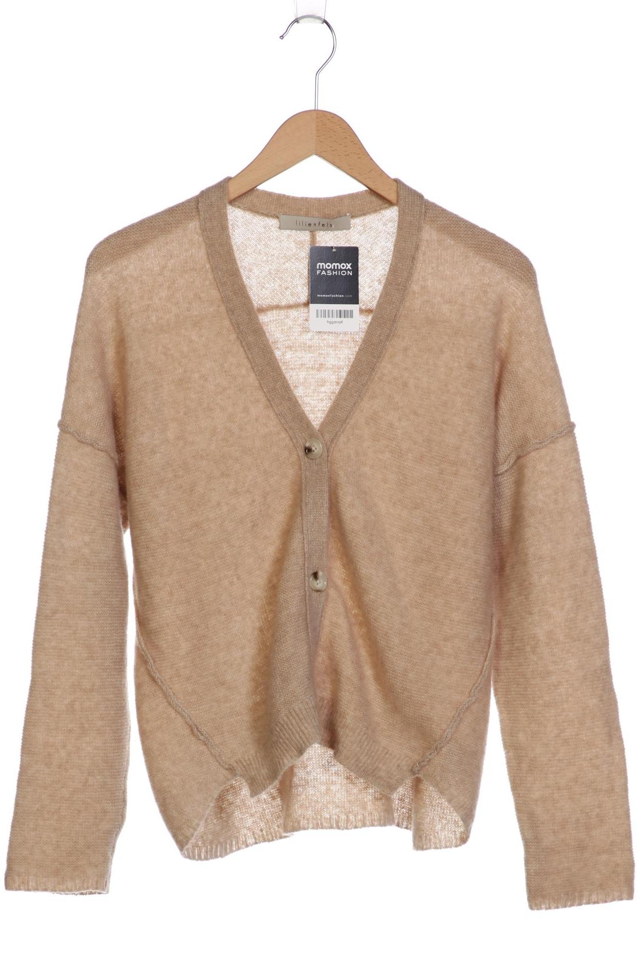 

lilienfels Damen Strickjacke, beige, Gr. 38