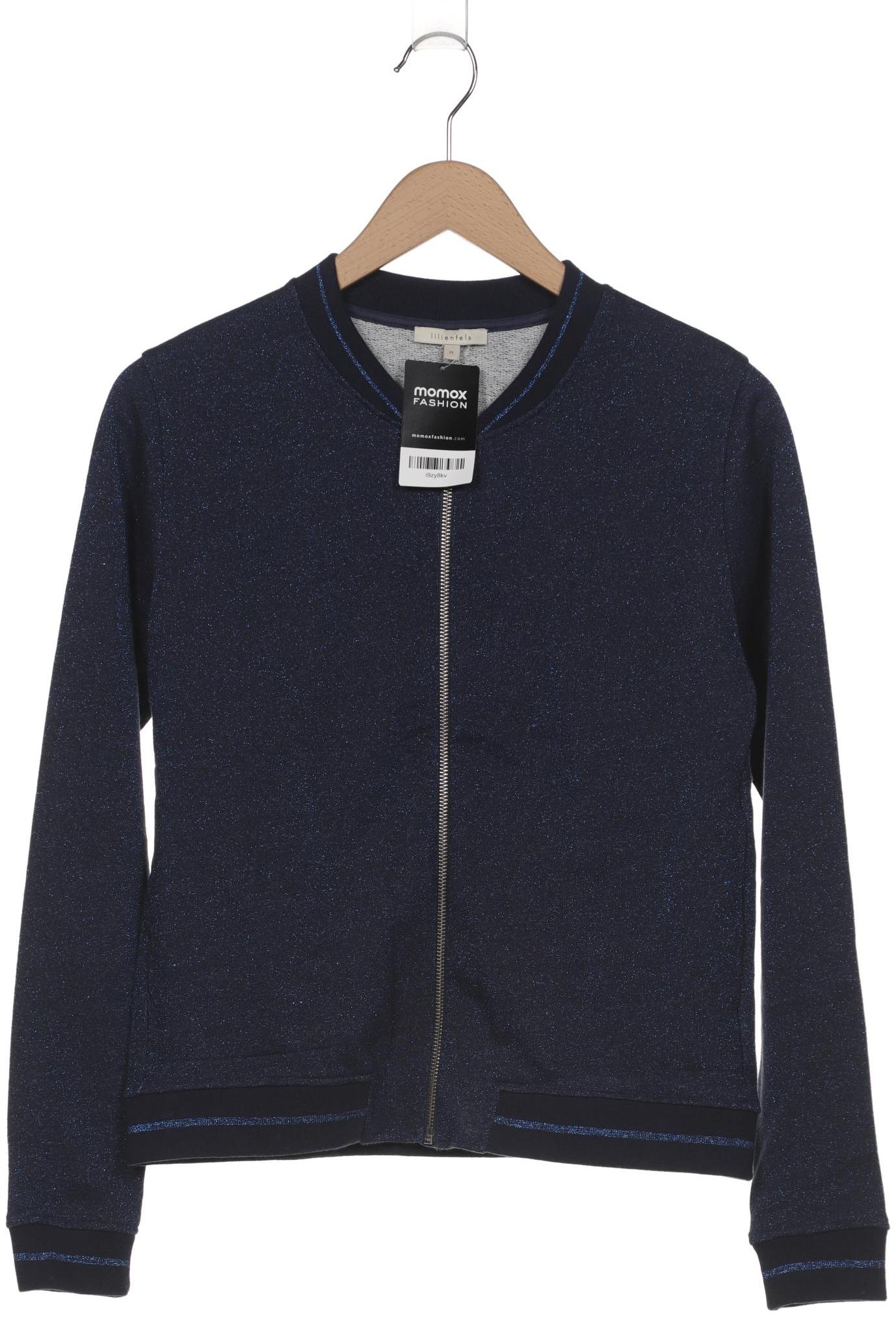 

lilienfels Damen Strickjacke, marineblau, Gr. 38