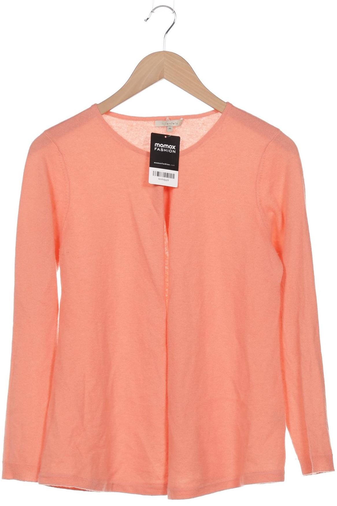 

lilienfels Damen Strickjacke, orange, Gr. 36