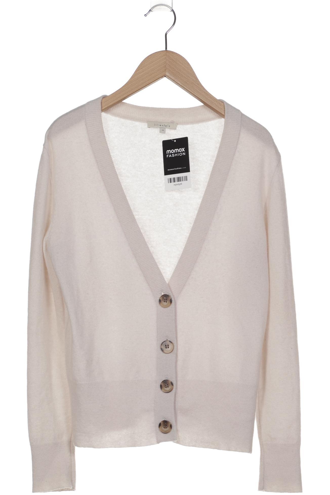

lilienfels Damen Strickjacke, grau, Gr. 34