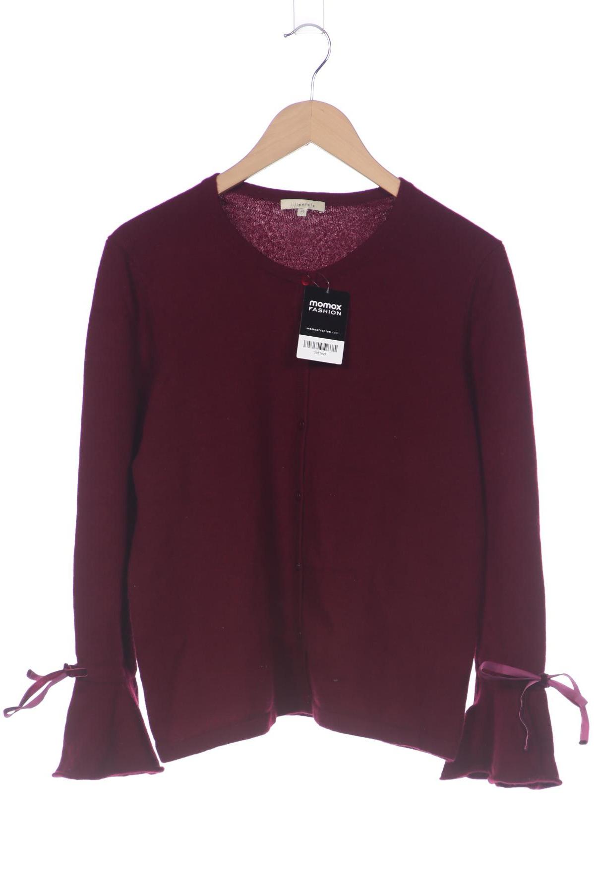

lilienfels Damen Strickjacke, bordeaux, Gr. 42